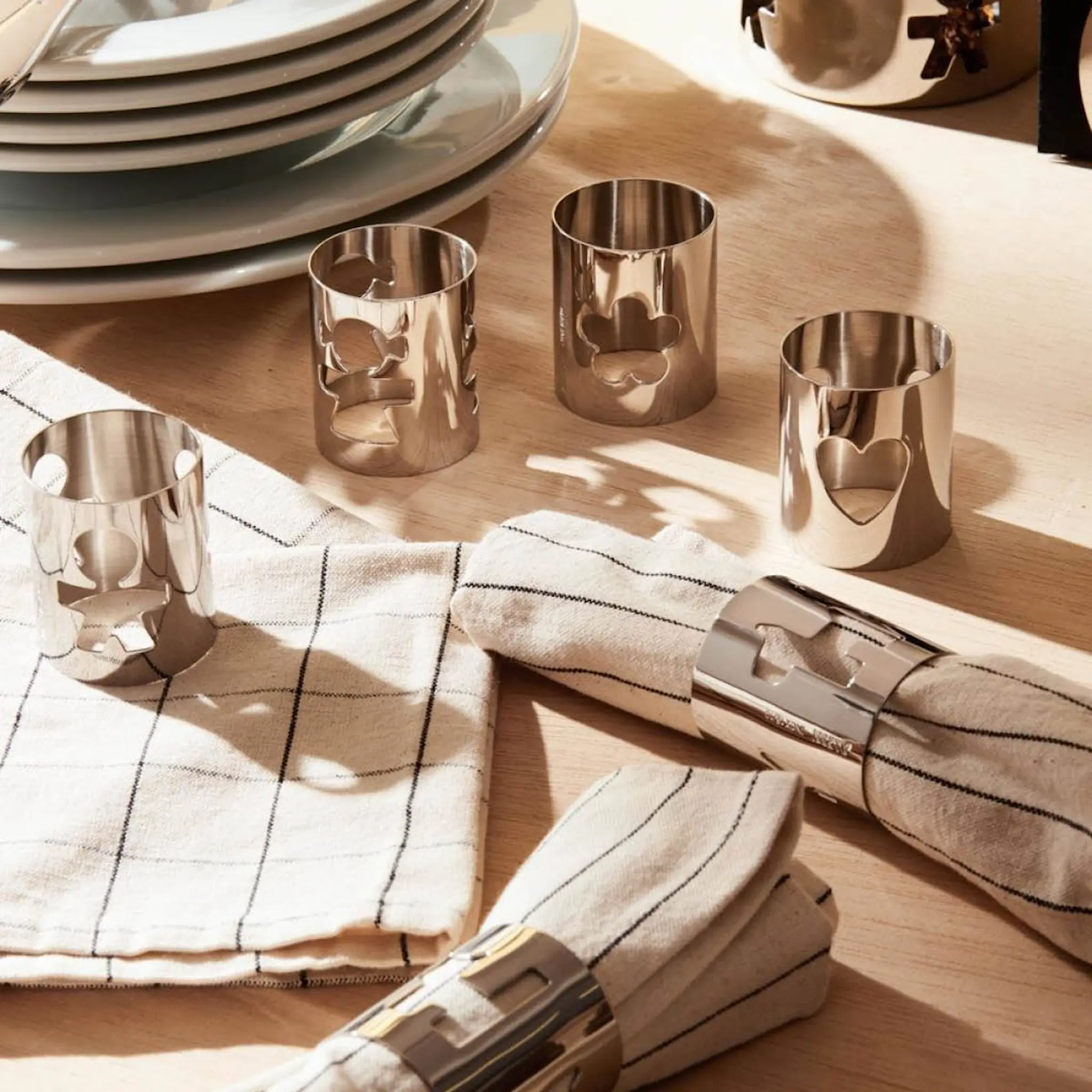 Alessi Girotondo servettring 5 cm herr