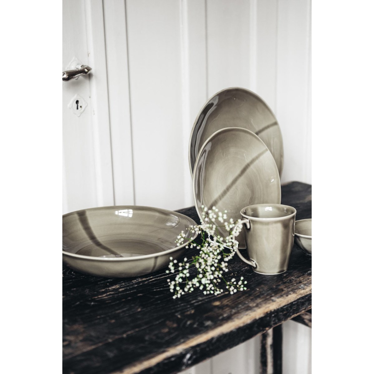 Heirol Heirol x Nosse Tallrik 23 cm Smooth Olive