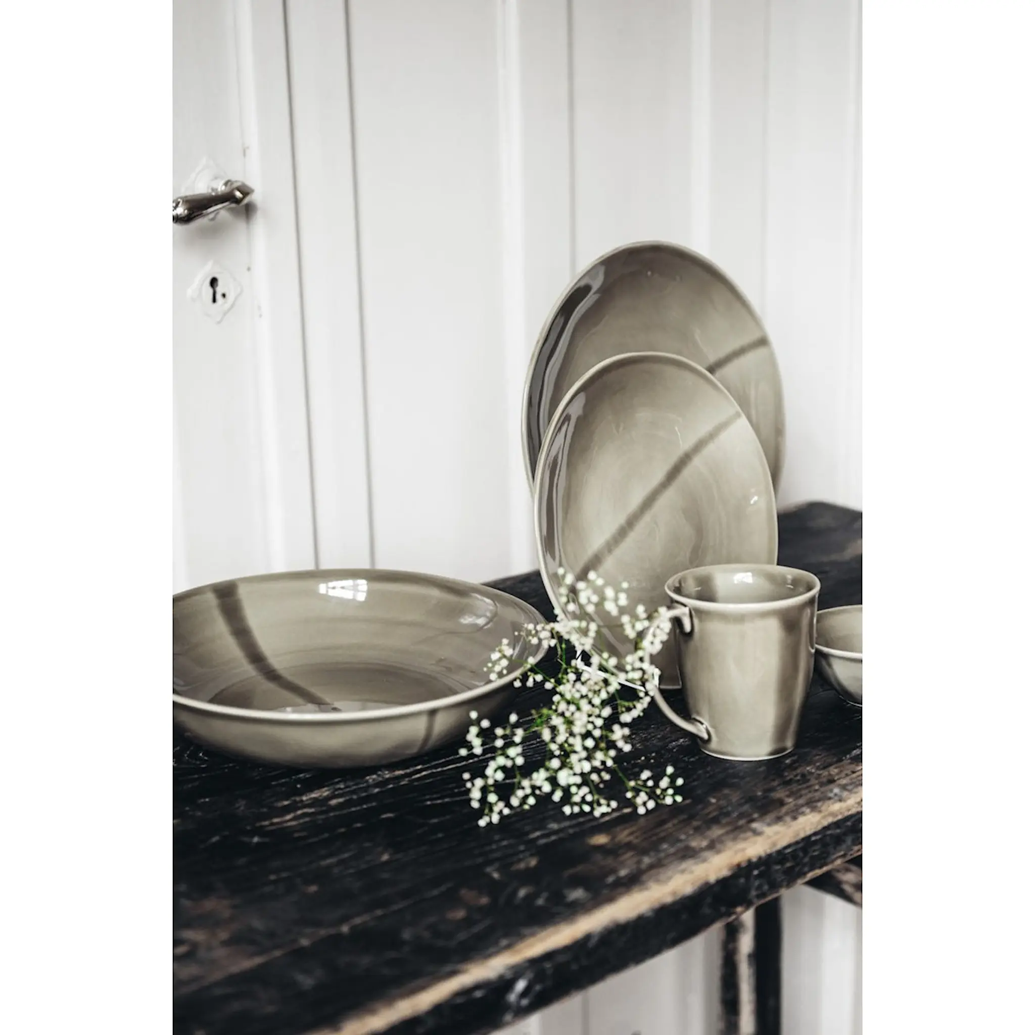 Heirol Heirol x Nosse Tallrik 23 cm Smooth Olive