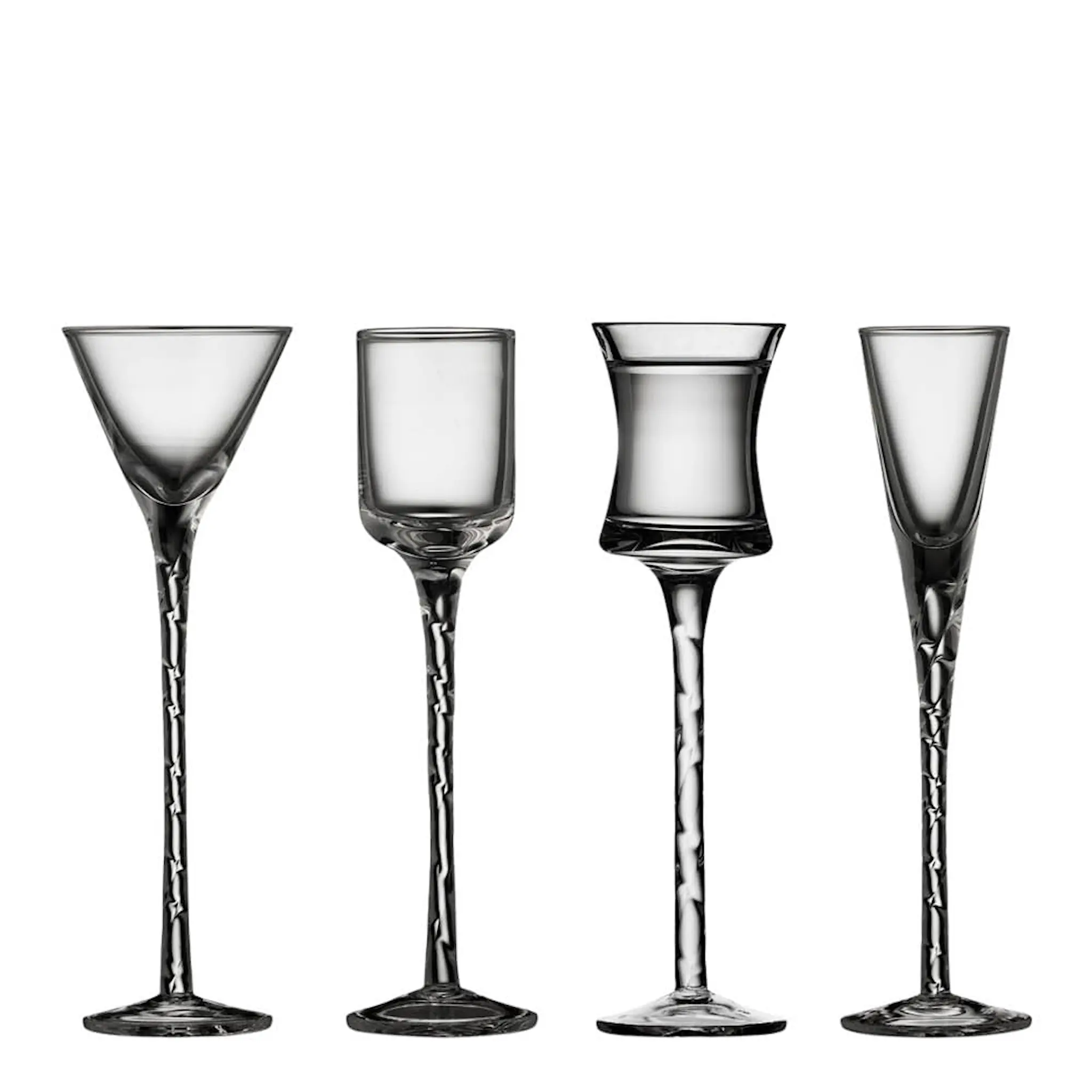 Lyngby Glas Nora snapseglass 5 cl 4 stk klar