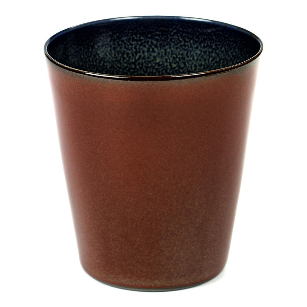 Serax Terres de Rêves Mugg 8,5 cm Rost/Mörkblå
