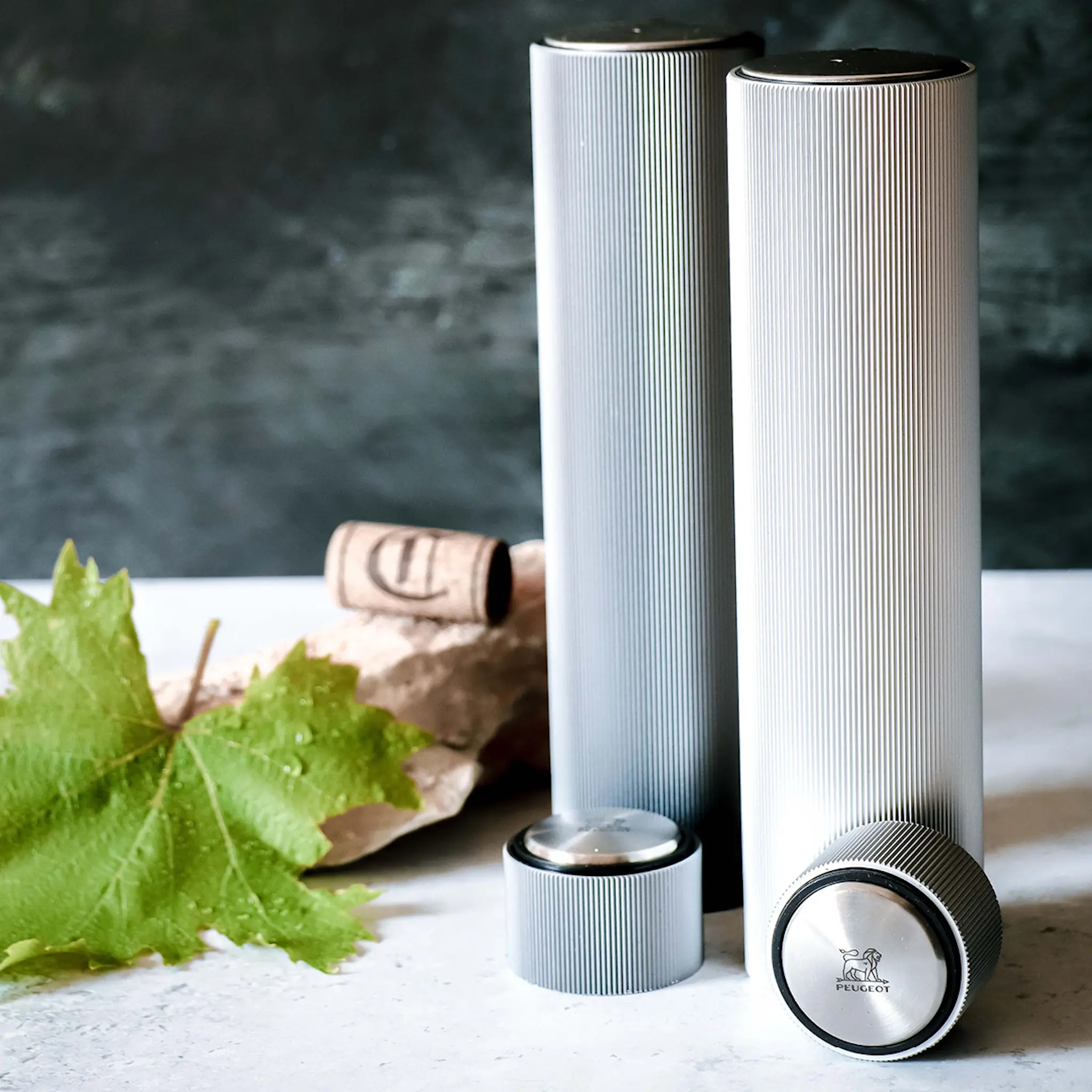 Peugeot Line Elektrisk Vinöppnare 27 cm Carbon