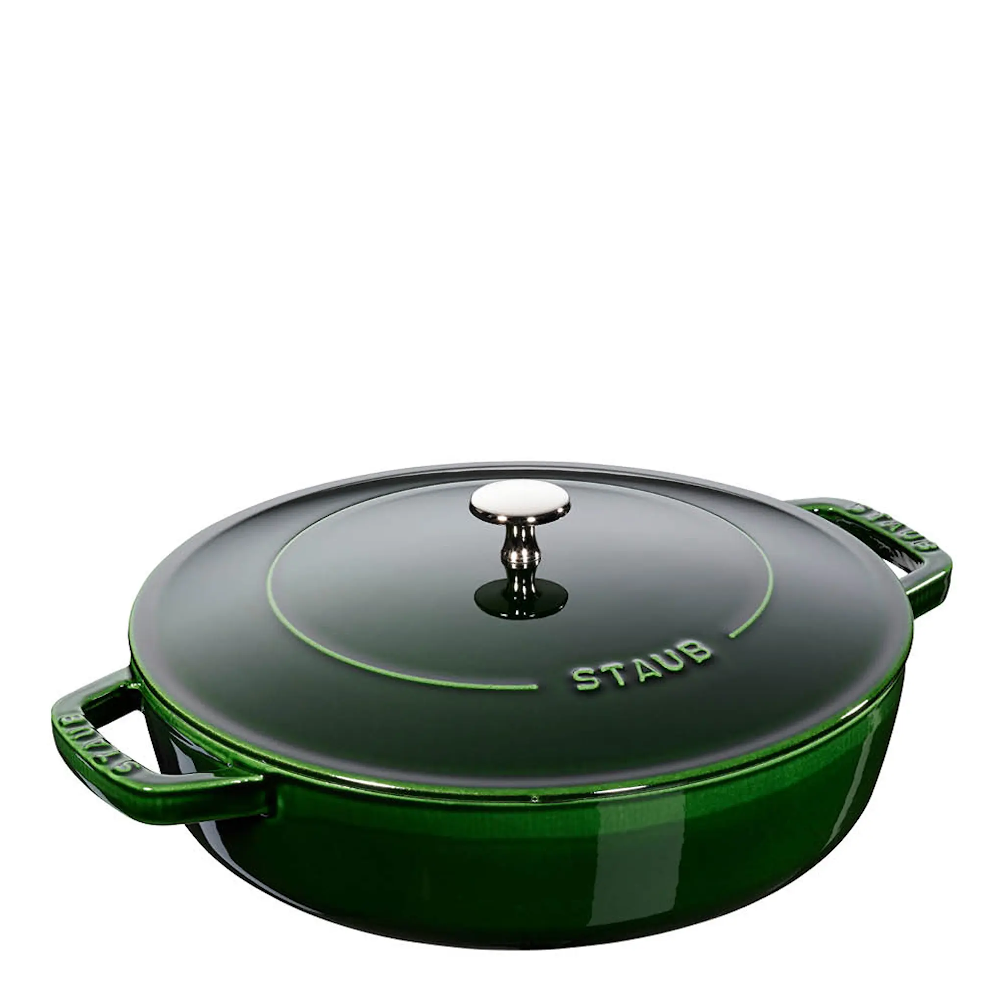 Staub Chistera Haudutuspannu 28 cm Vihreä