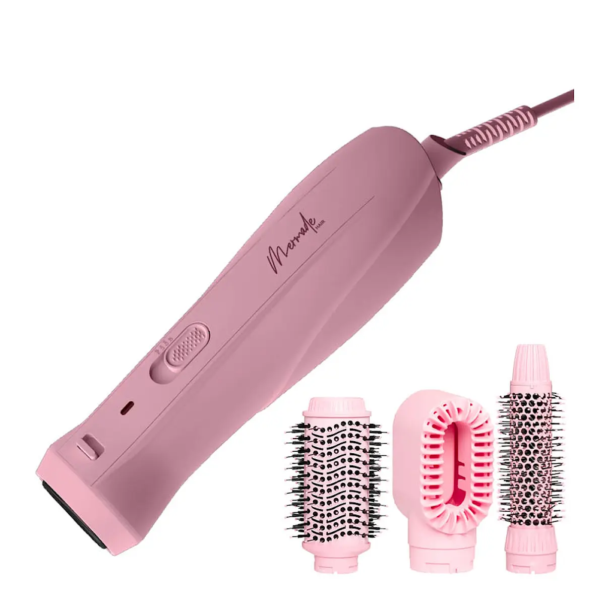 Mermade Interchangeable Blow Dry Brush fönborste utbytbar 4 delar