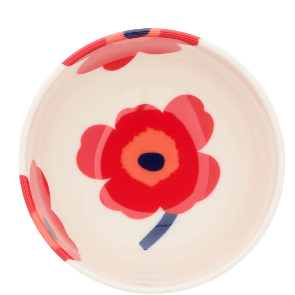Marimekko Oiva Unikko skål 30 cl vit