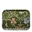 Iris rektangulär bricka 27x20 cm grön