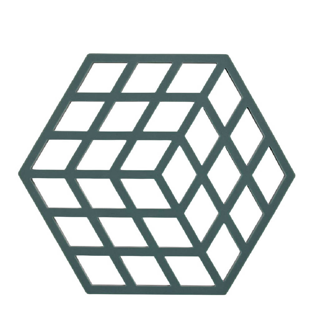 Zone Denmark Cube bordskåner 16x14 cm cactus