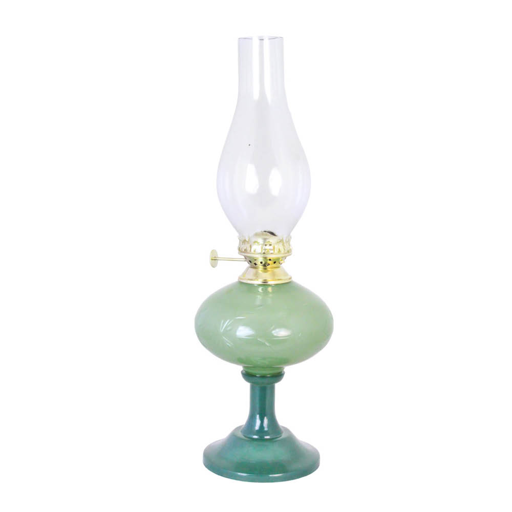 Strömshaga Esmeralda Petroolilamppu 34 cm Vihreä