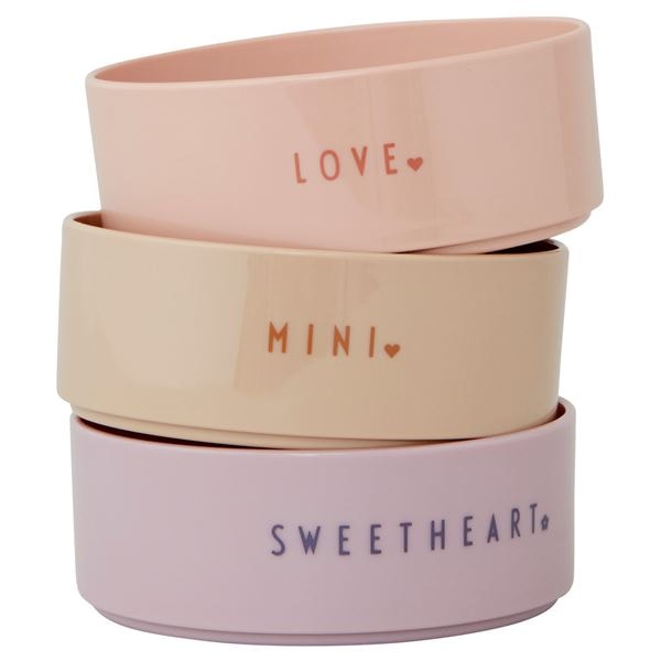 Mini Favorit Skål Start Set 3-Pack Lav/Nu/Be