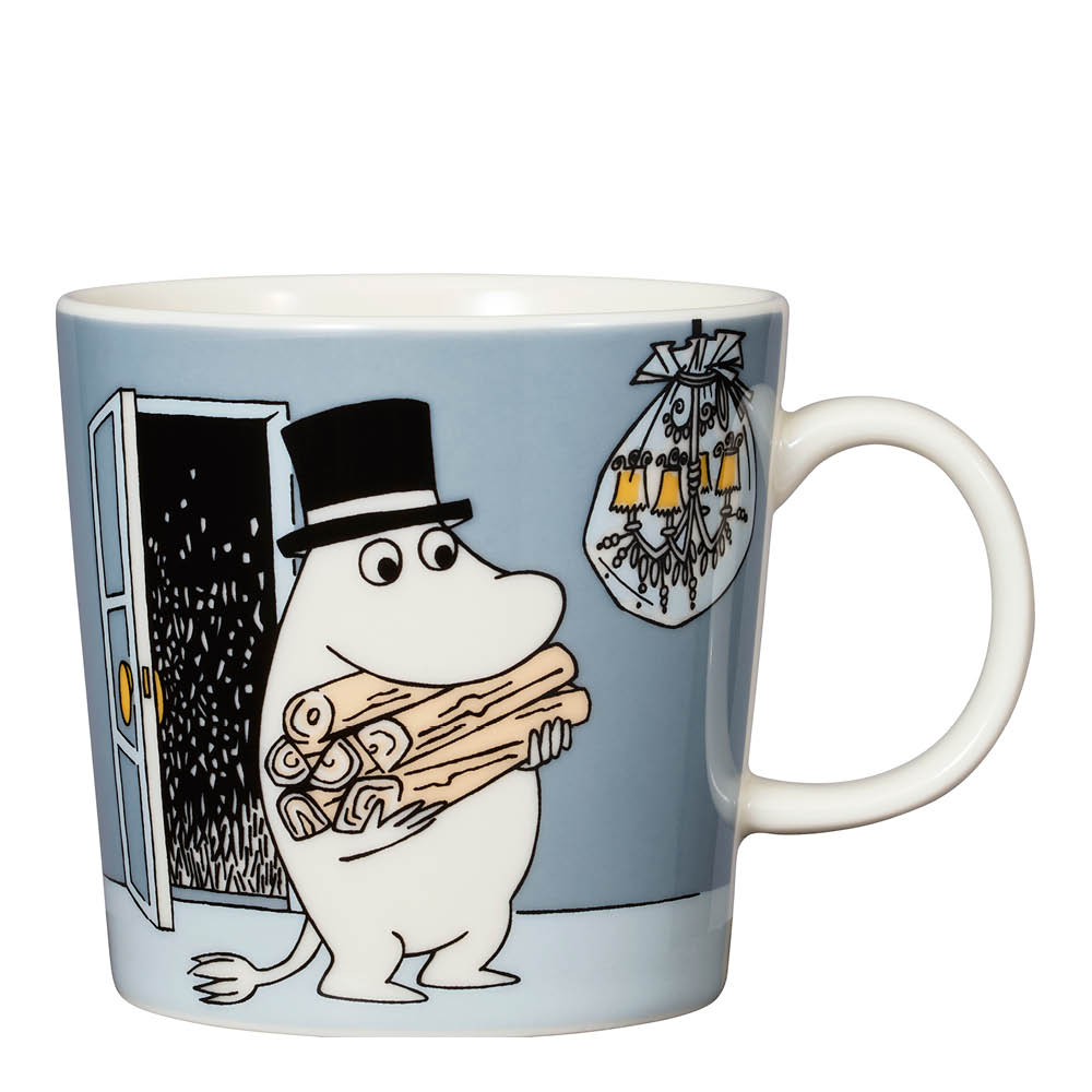 Moomin Arabia Mummikopp 30 cl Mummipappa og Mummimamma 2 stk 80 år