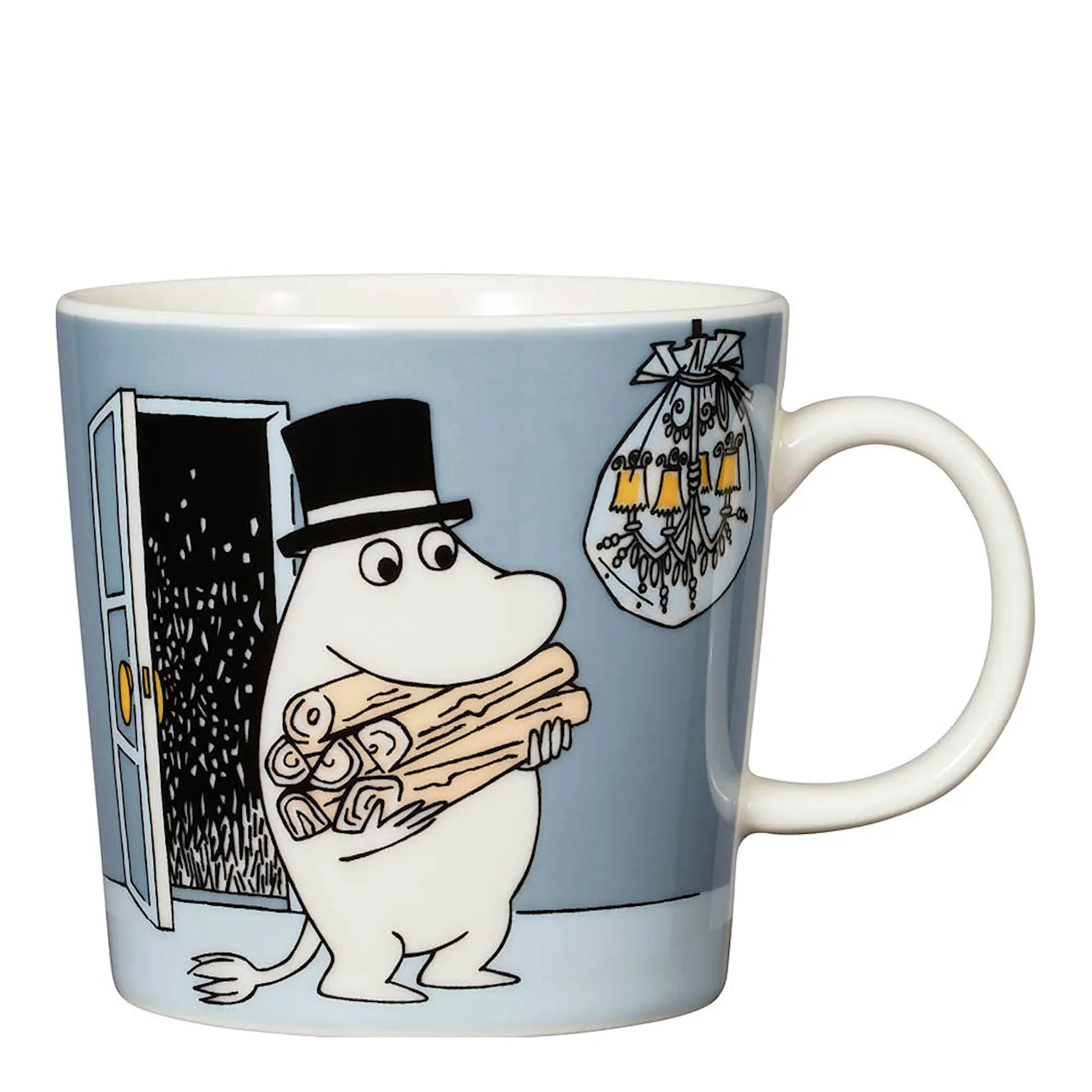 Moomin Arabia Mummikopp 30 cl Mummipappa og Mummimamma 2 stk 80 år