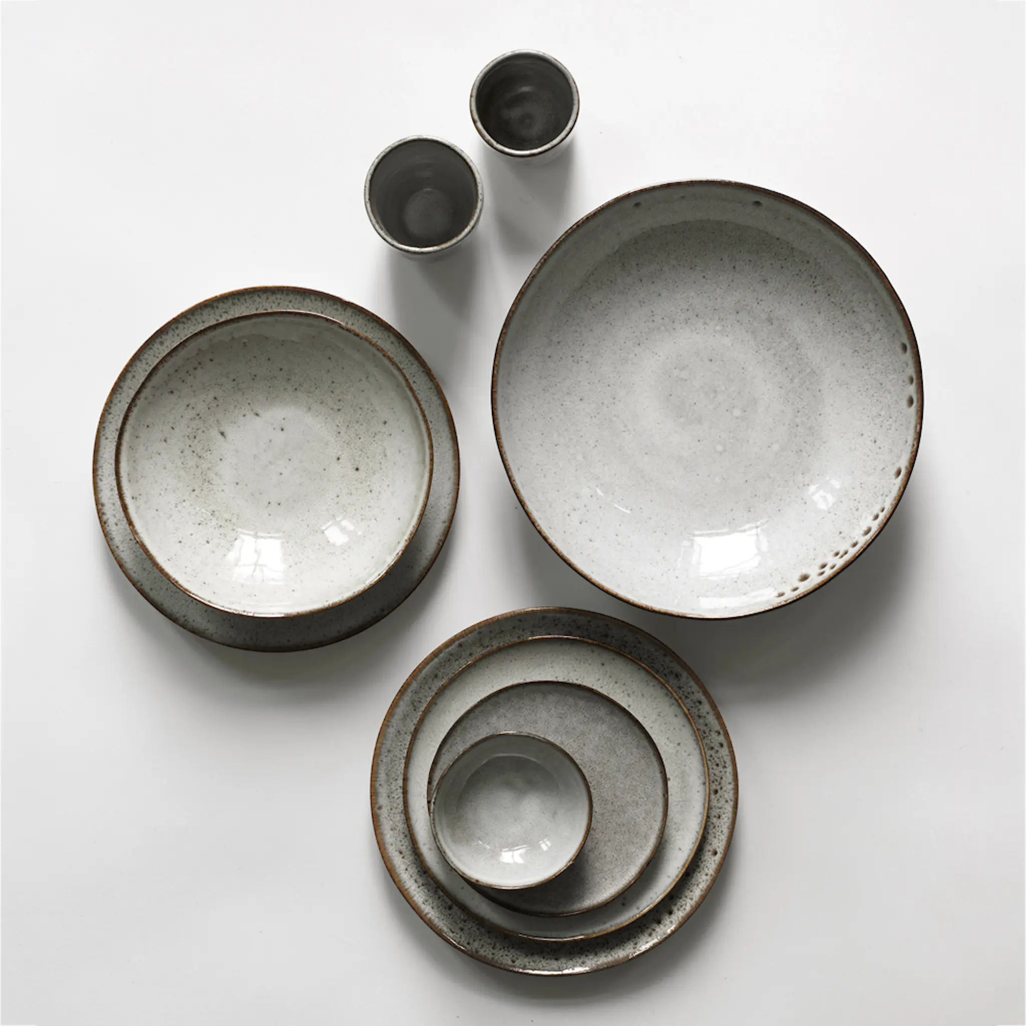 Tell Me More Taranto Serveringsskål Medium 340 cl Grå