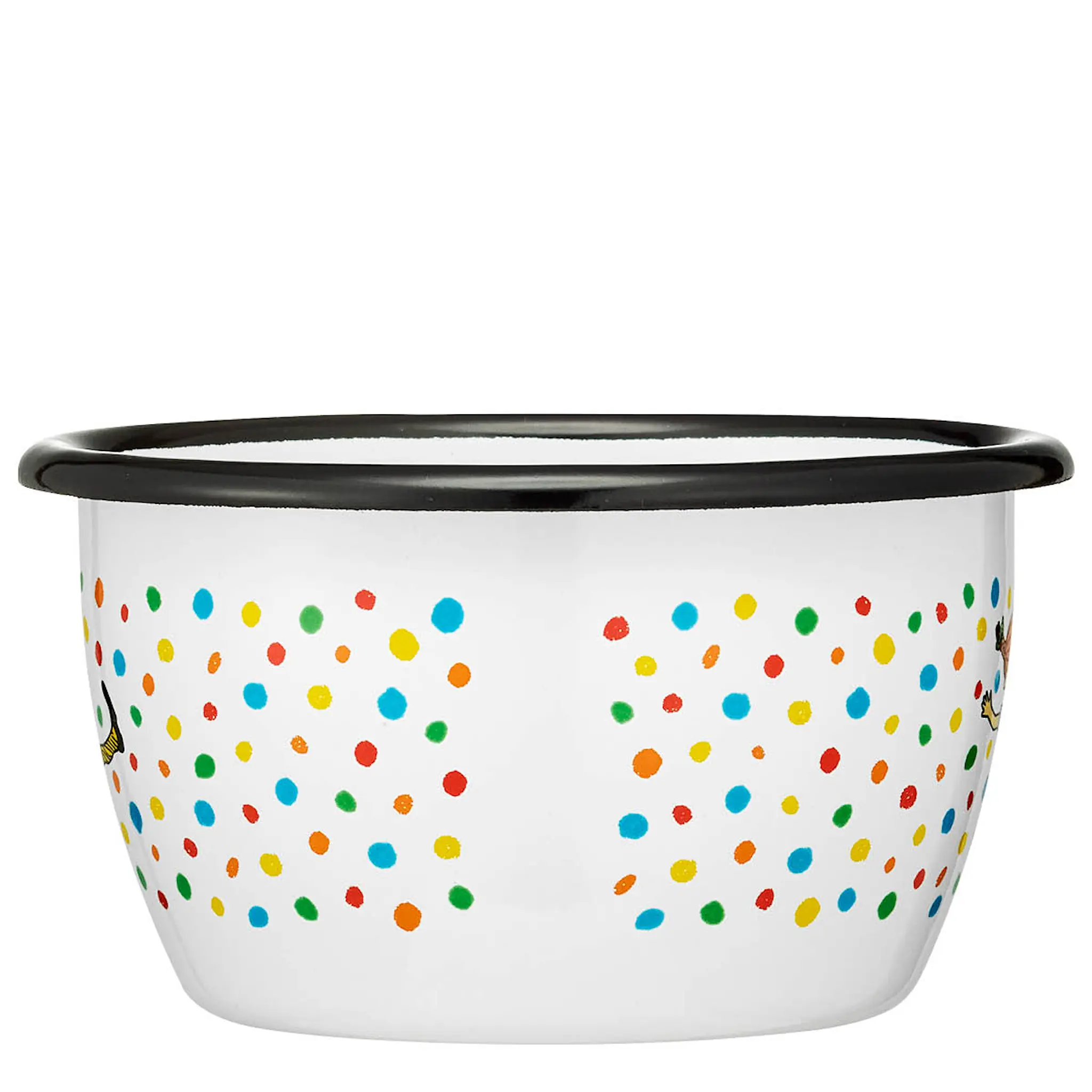 Muurla Peppi Emalikulho 30 cl Valkoinen