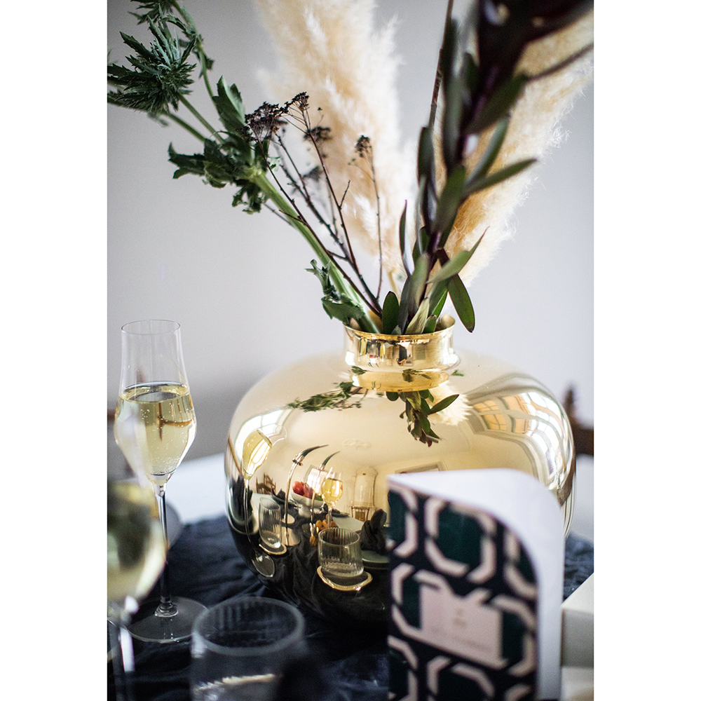 Hilke Amico vase M 29x24 cm gull