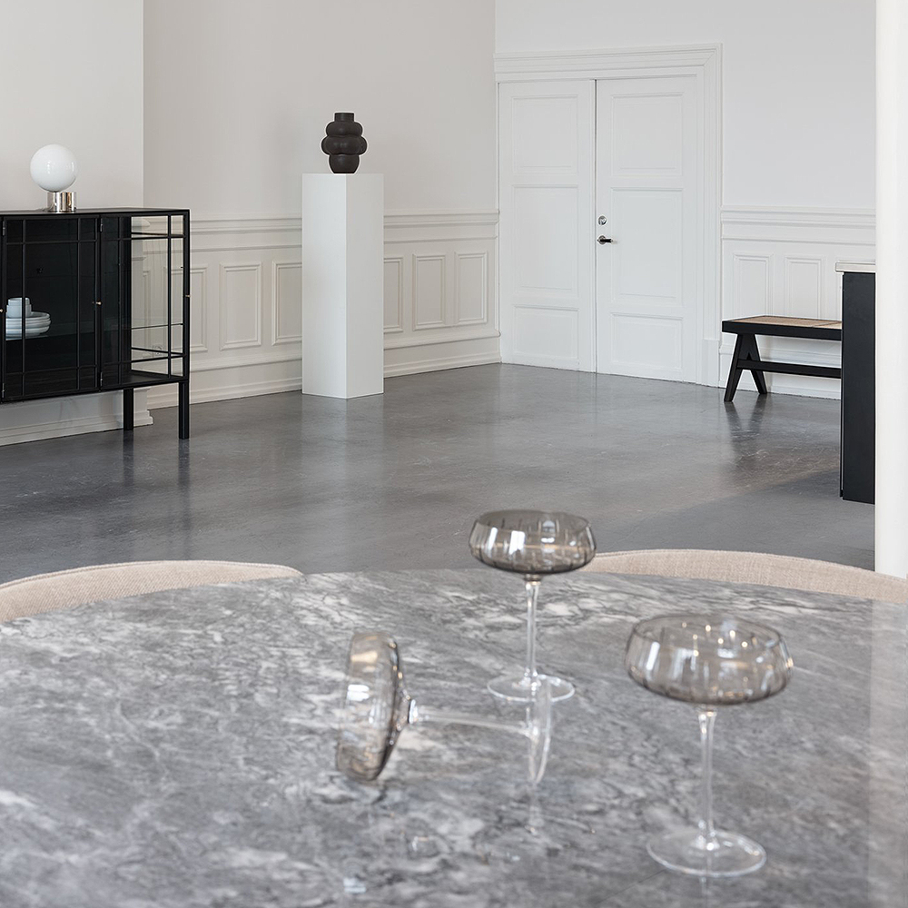 Louise Roe Crystal Glass Champagne Coupe Rök