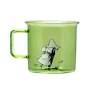 Mumin Glasmugg Snusmumriken 35 cl Grön
