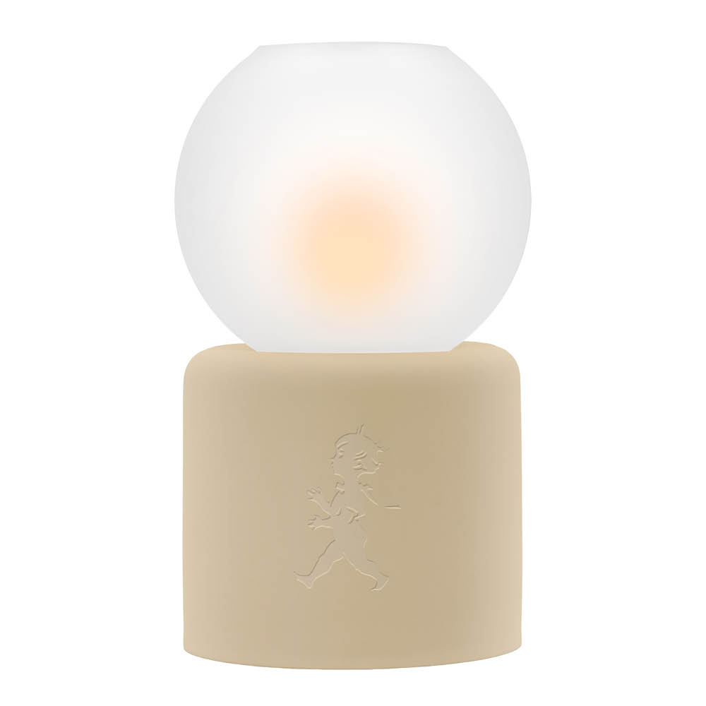 SOLSTICKAN - Globe Kynttilälyhty 17x10 cm Beige