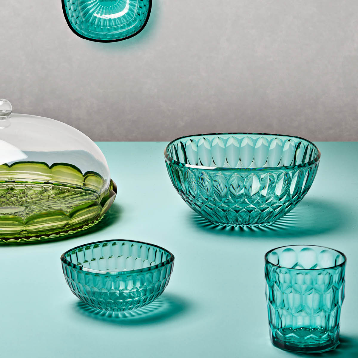 Guzzini Vanity serveringsfat 36 cm bioplast matcha green