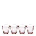 Picardie vattenglas 25 cl 4-pack rosa