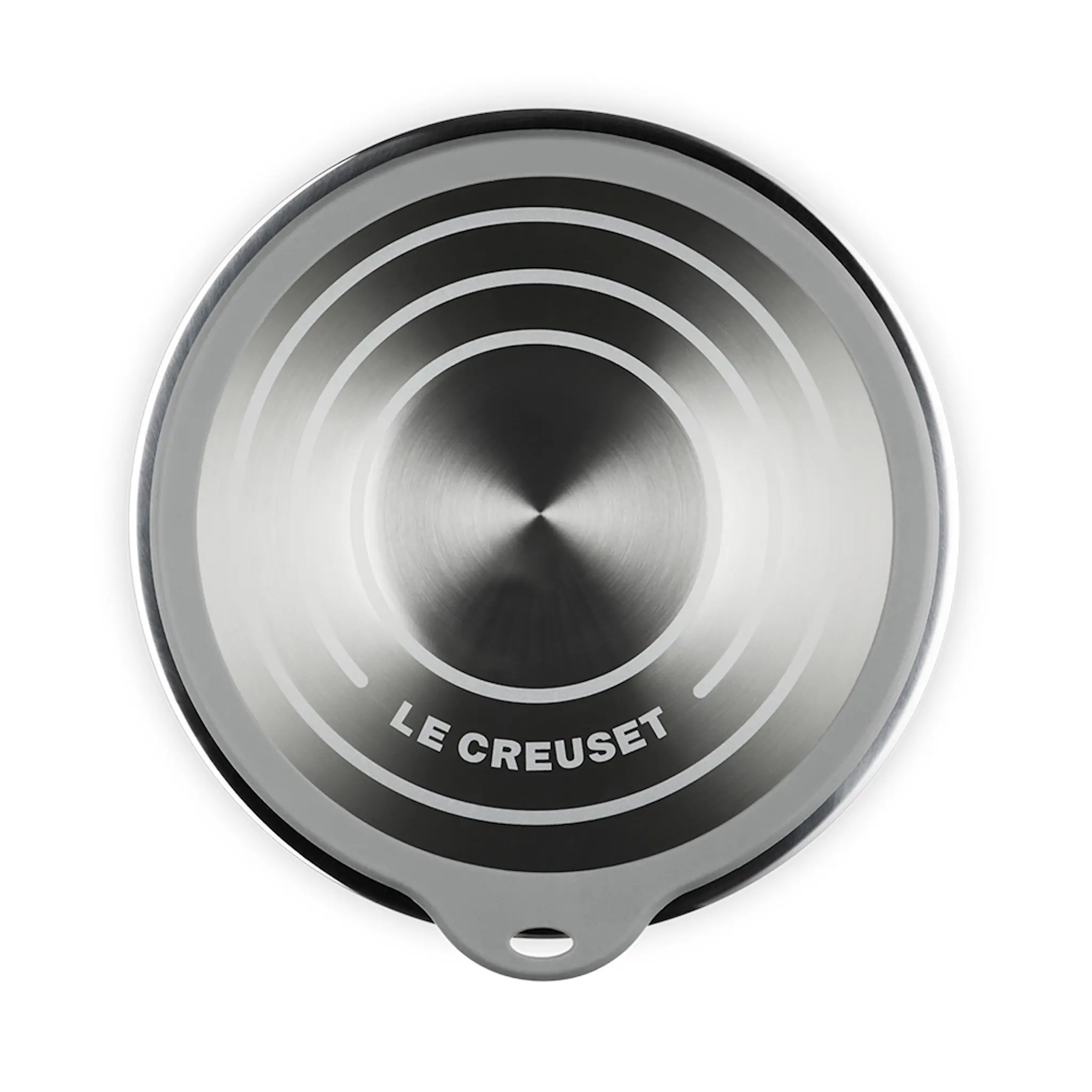 Le Creuset Skål med glaslock 27 cm 4,7 L stål/grå