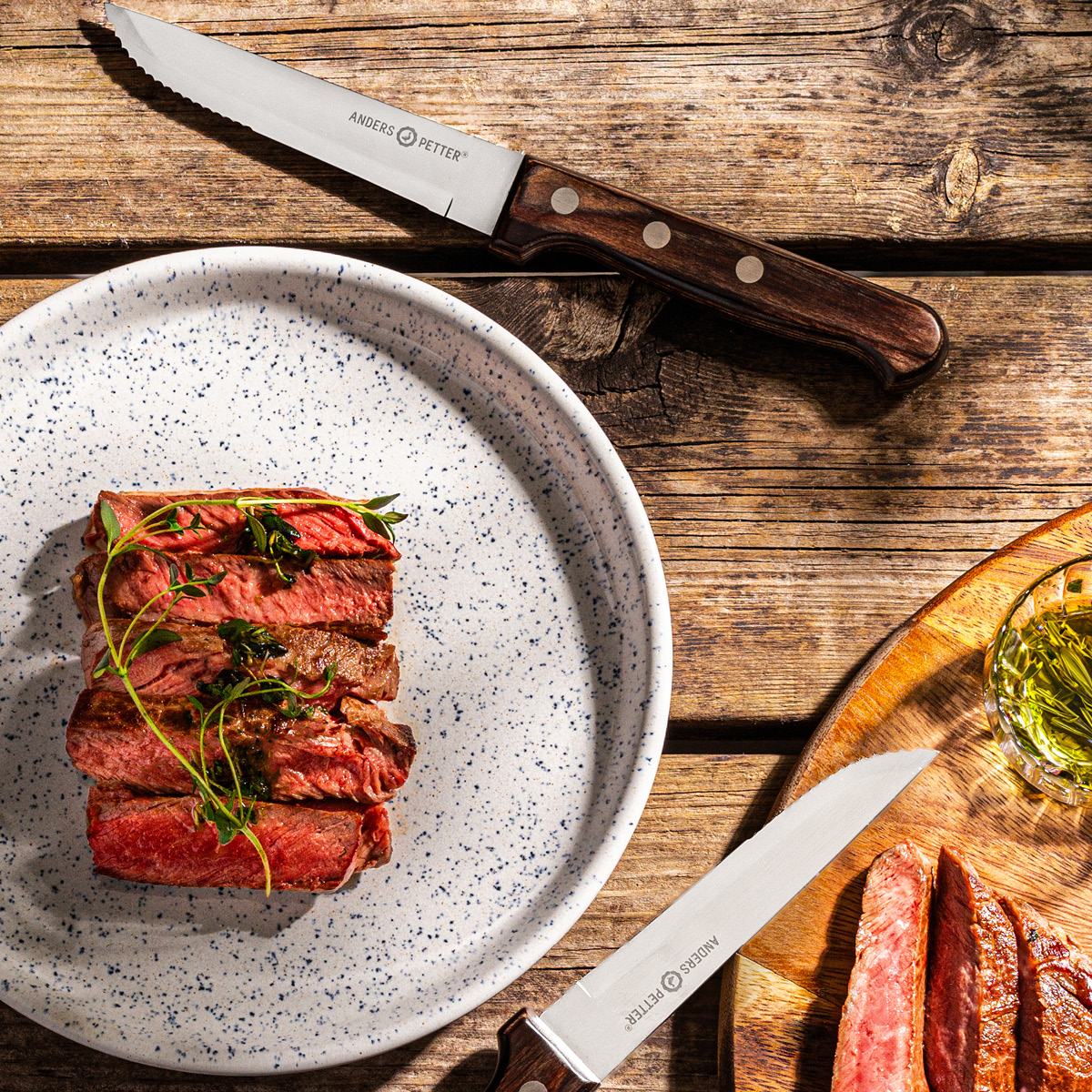 Anders Petter Classic Pihviveitsi 23,5 cm 6 kpl