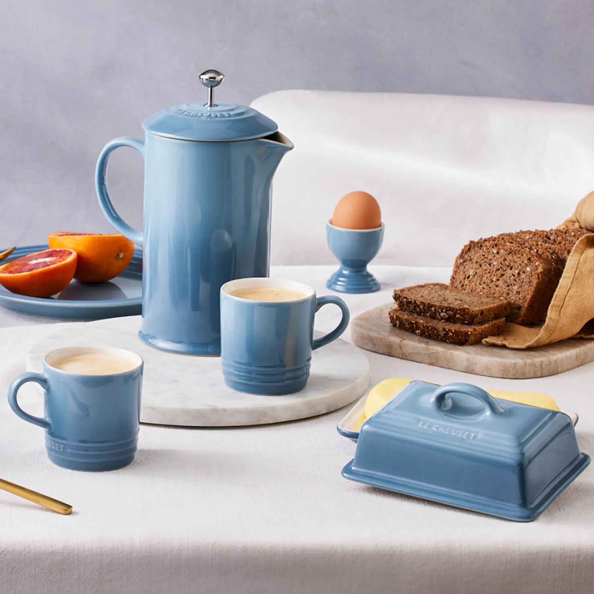Le Creuset Äggkopp Stengods Chambray
