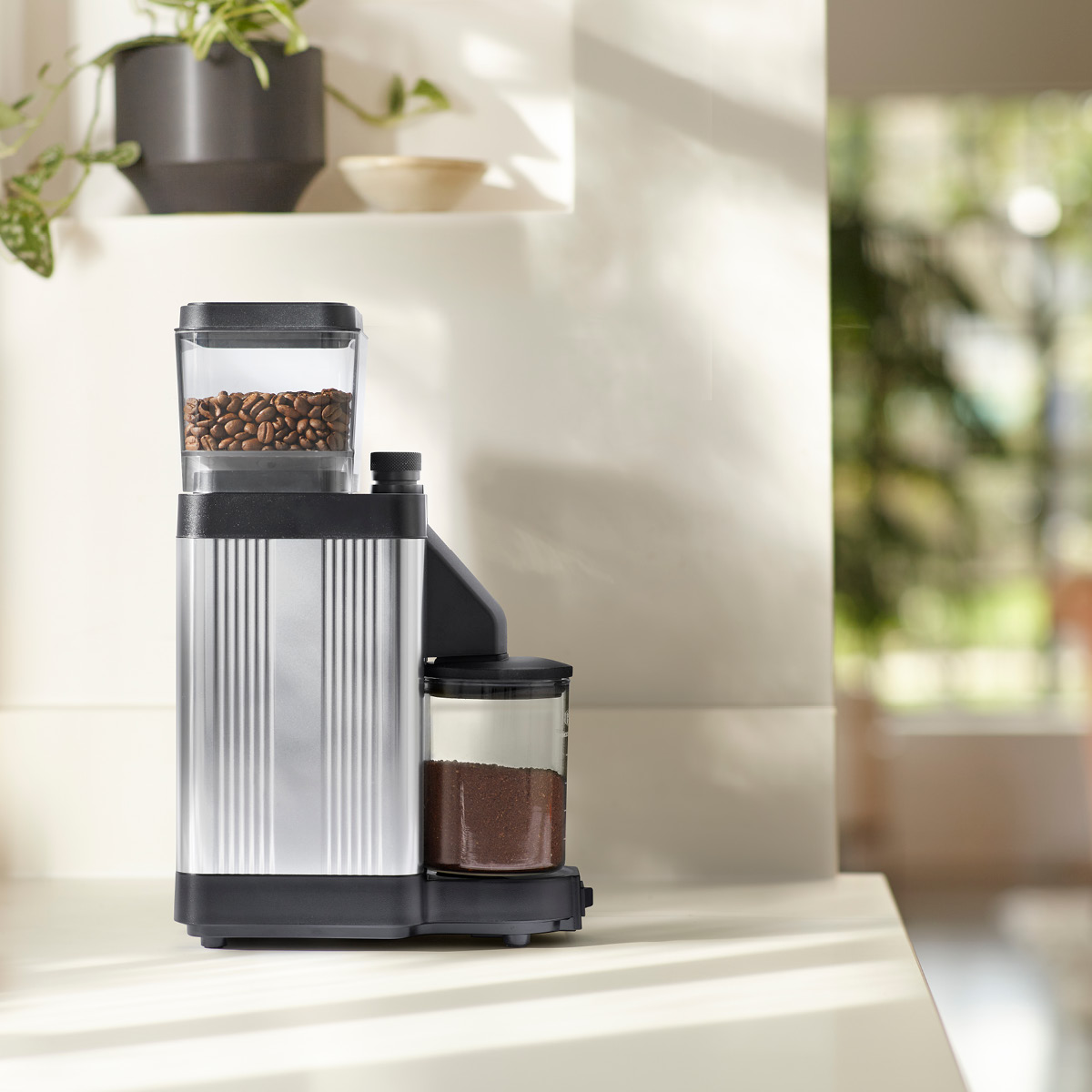 Moccamaster Burr kaffekvern KM5 polished silver