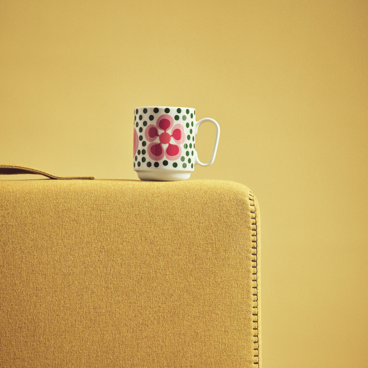 Design House Stockholm Birds 1967 no 6 krus 35 cl multi