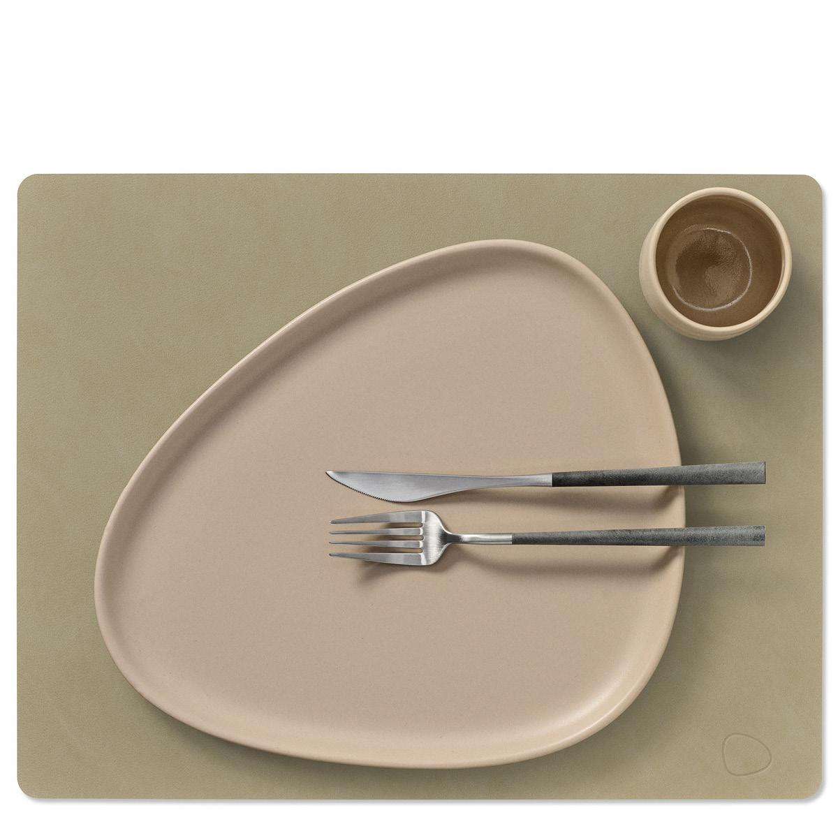 LIND DNA Nupo Square Bordstablett 35x45 cm Herbal Dust