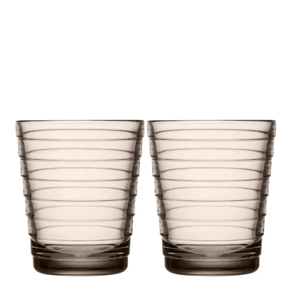 Aino Aalto Juomalasi 22 cl 2 kpl Pellava