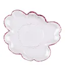 Unikko assiett 20 cm blomformad rosa