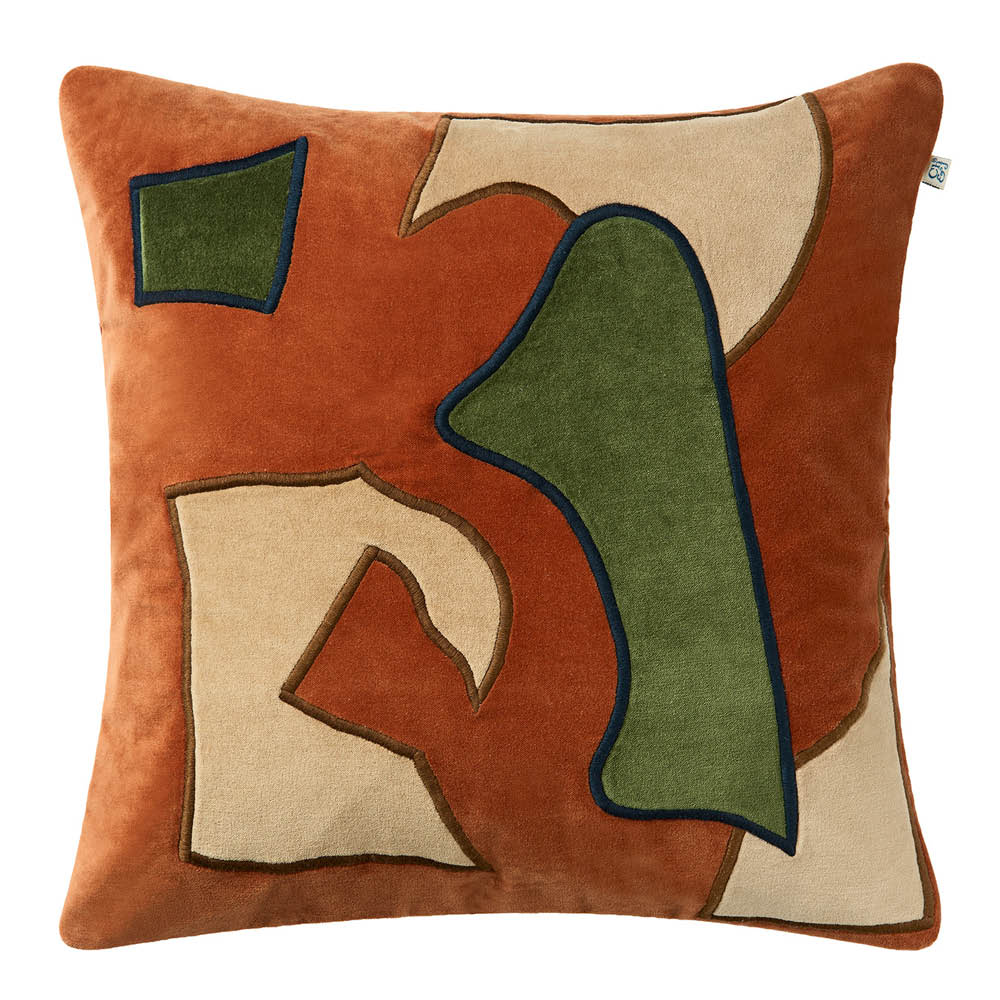 Chhatwal & Jonsson Dori putetrekk velur 50x50 cm Terracotta/Multi