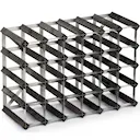 Vinställ 61 cm Svart Ask