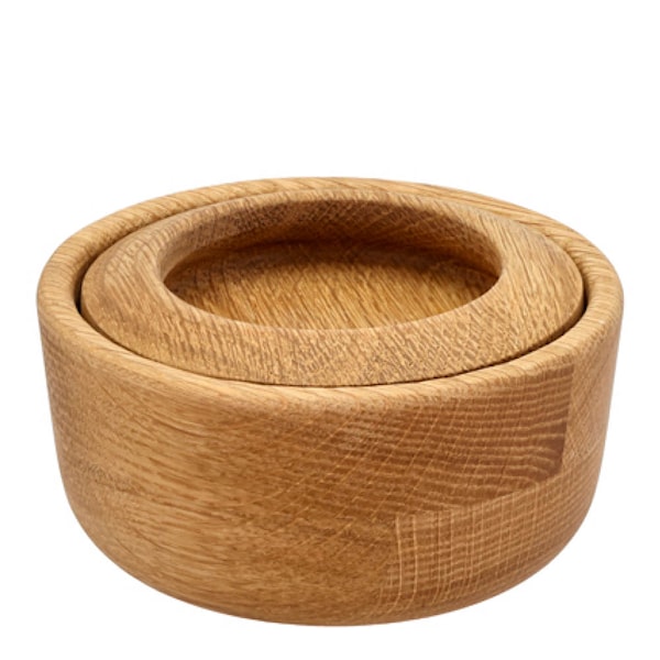 Bosco saltkar med lock Ø5 cm ek