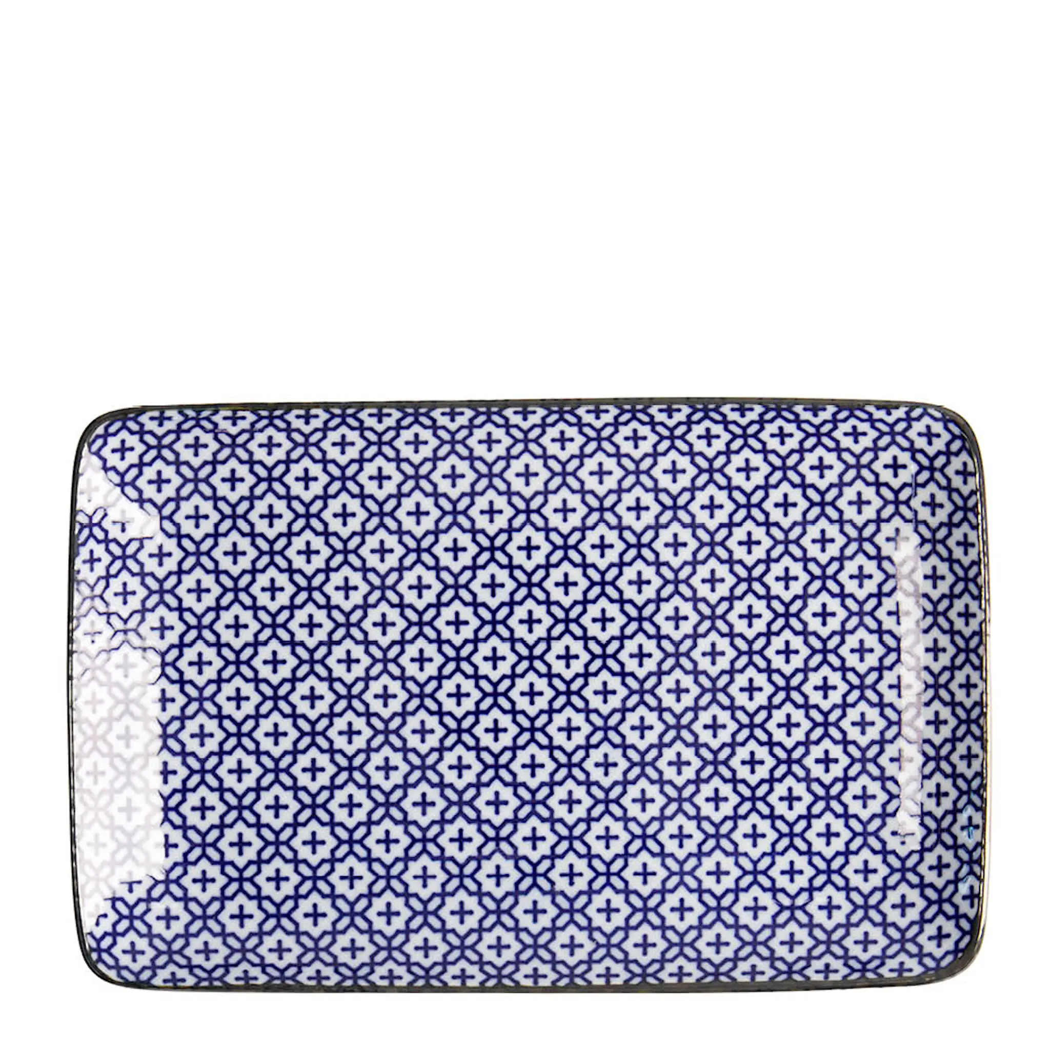 Tokyo Design Studio Sashiko serveringsfat 20,4x13 cm