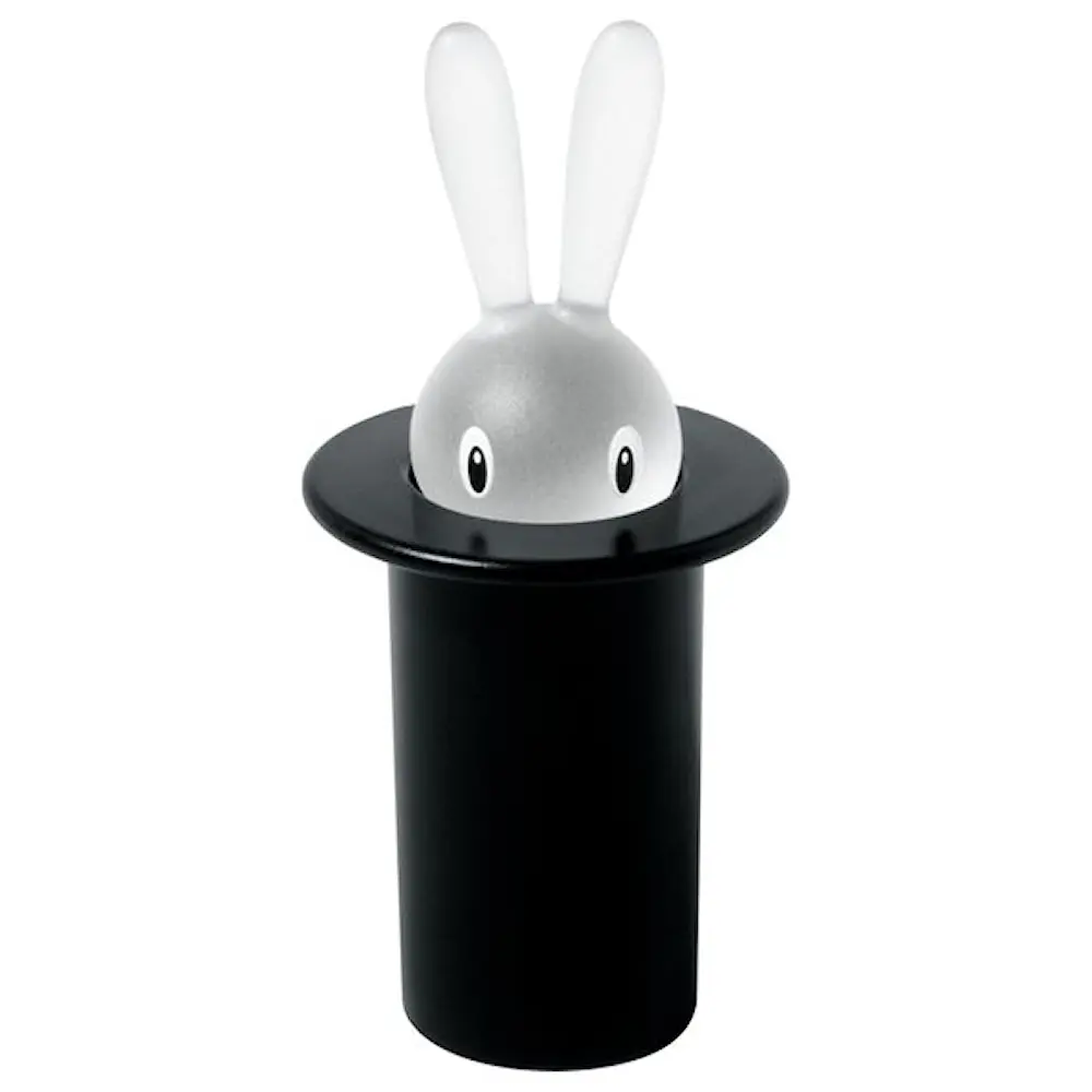 Magic Bunny Hammastikkuteline 14 cm Musta