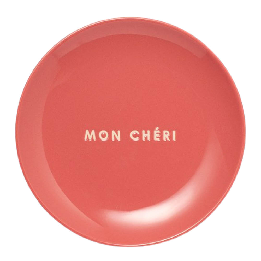 Vondels - Lautanen Mon Cheri Ø16 cm Koralli