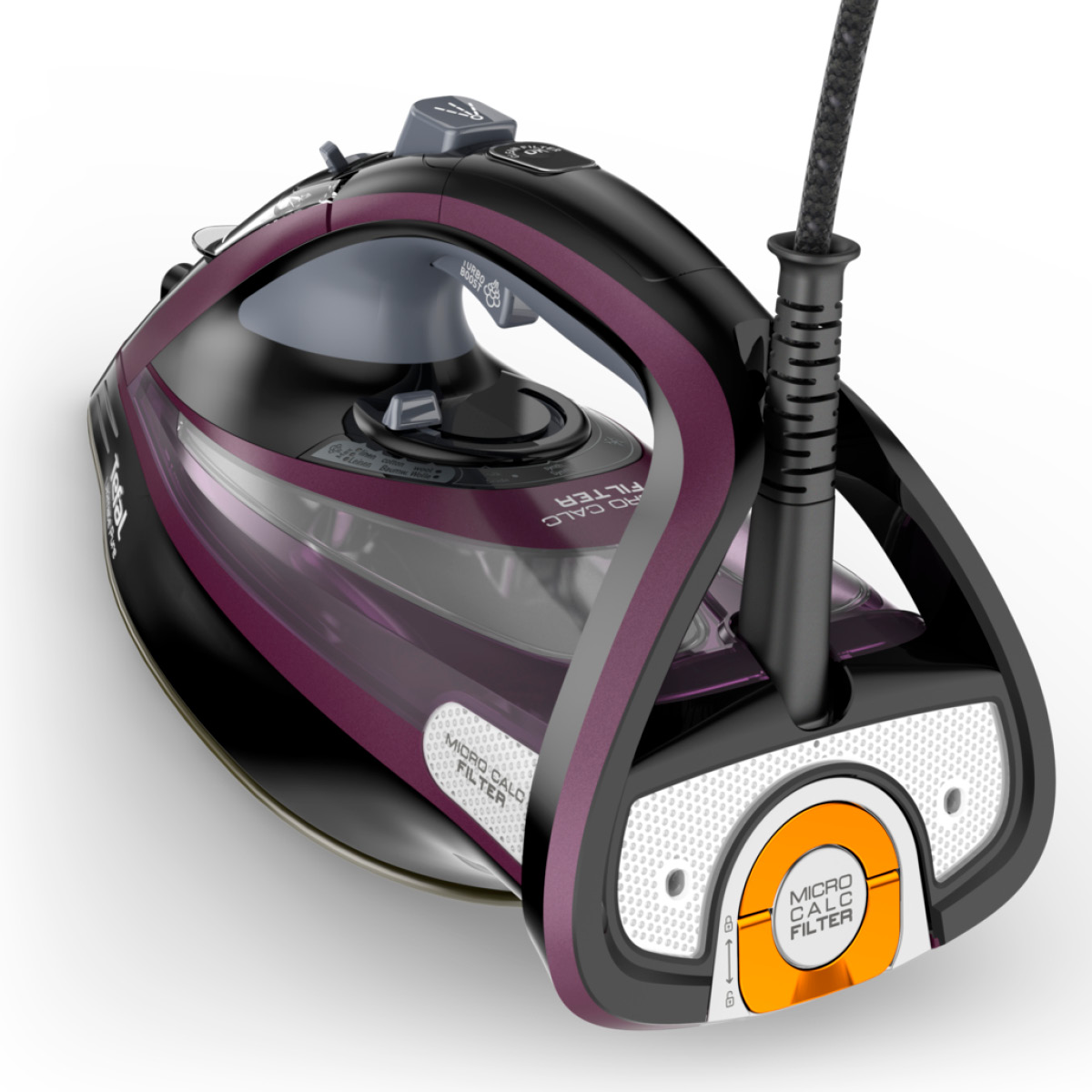 Tefal Ultimate Pure dampstrykejern FV9835E0 lilla