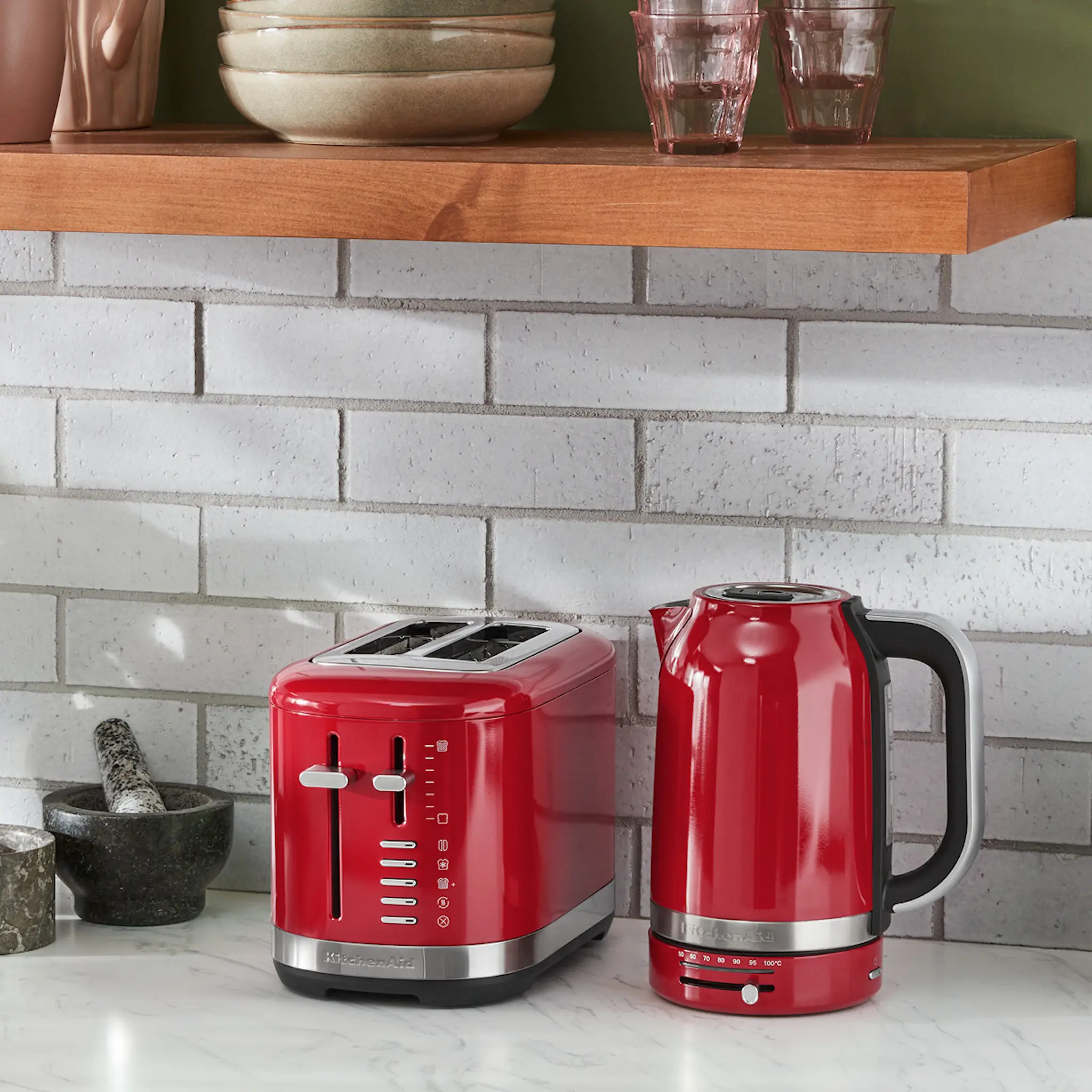 KitchenAid KitchenAid Brödrost 2 skivor 5KMT2109EER Empire Red