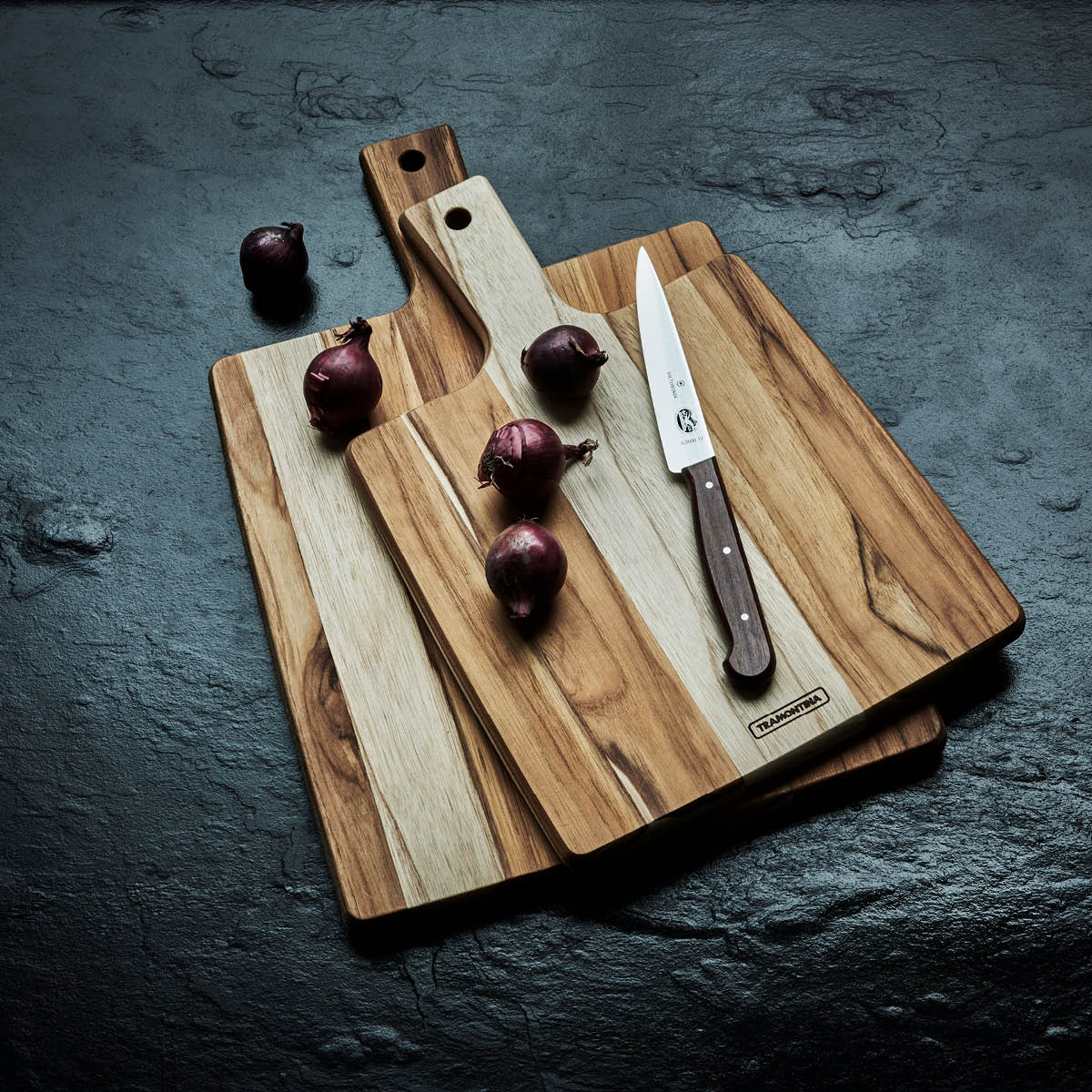 Tramontina Skjærefjøl i tre 40x27 teak