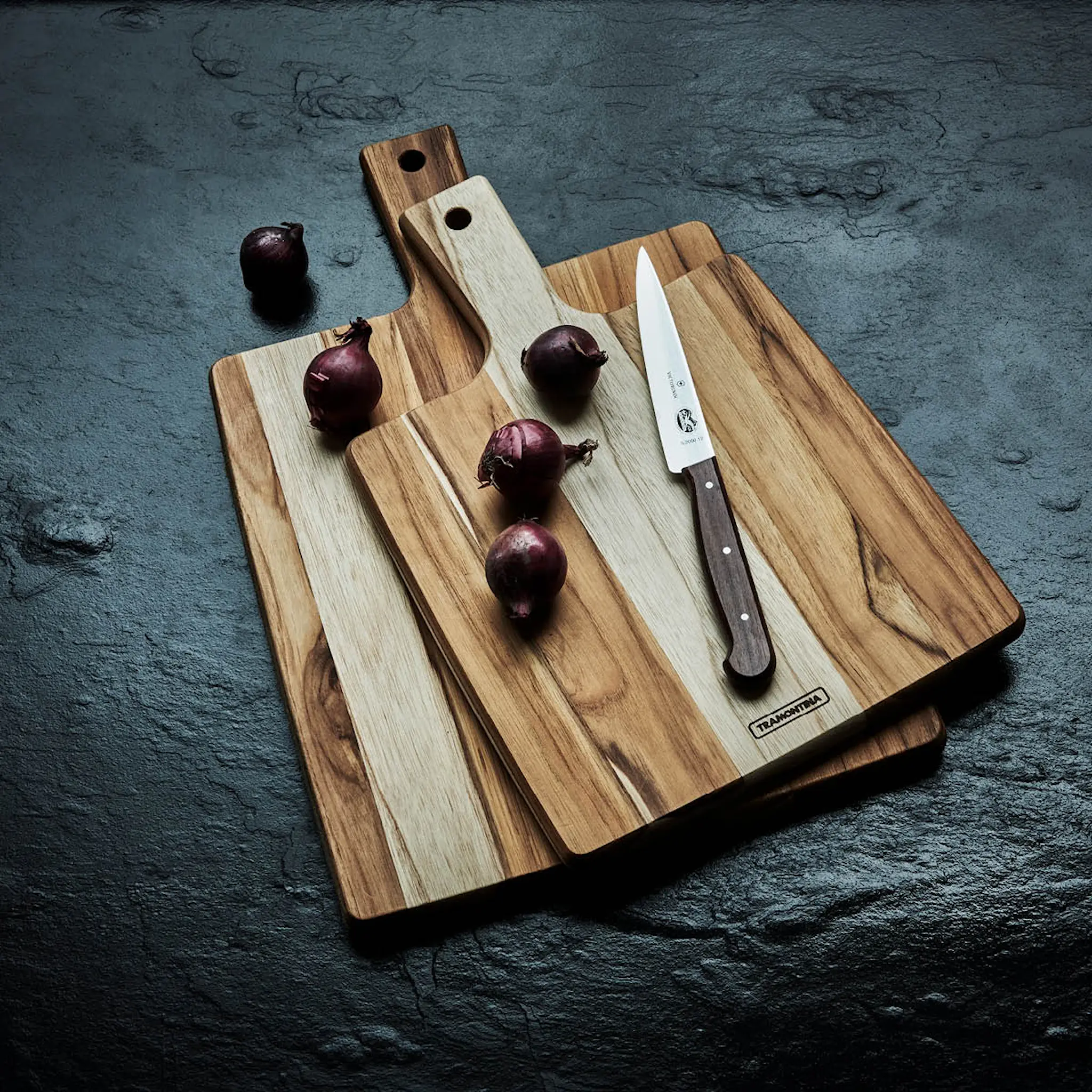 Tramontina Skjærefjøl i tre 40x27 teak