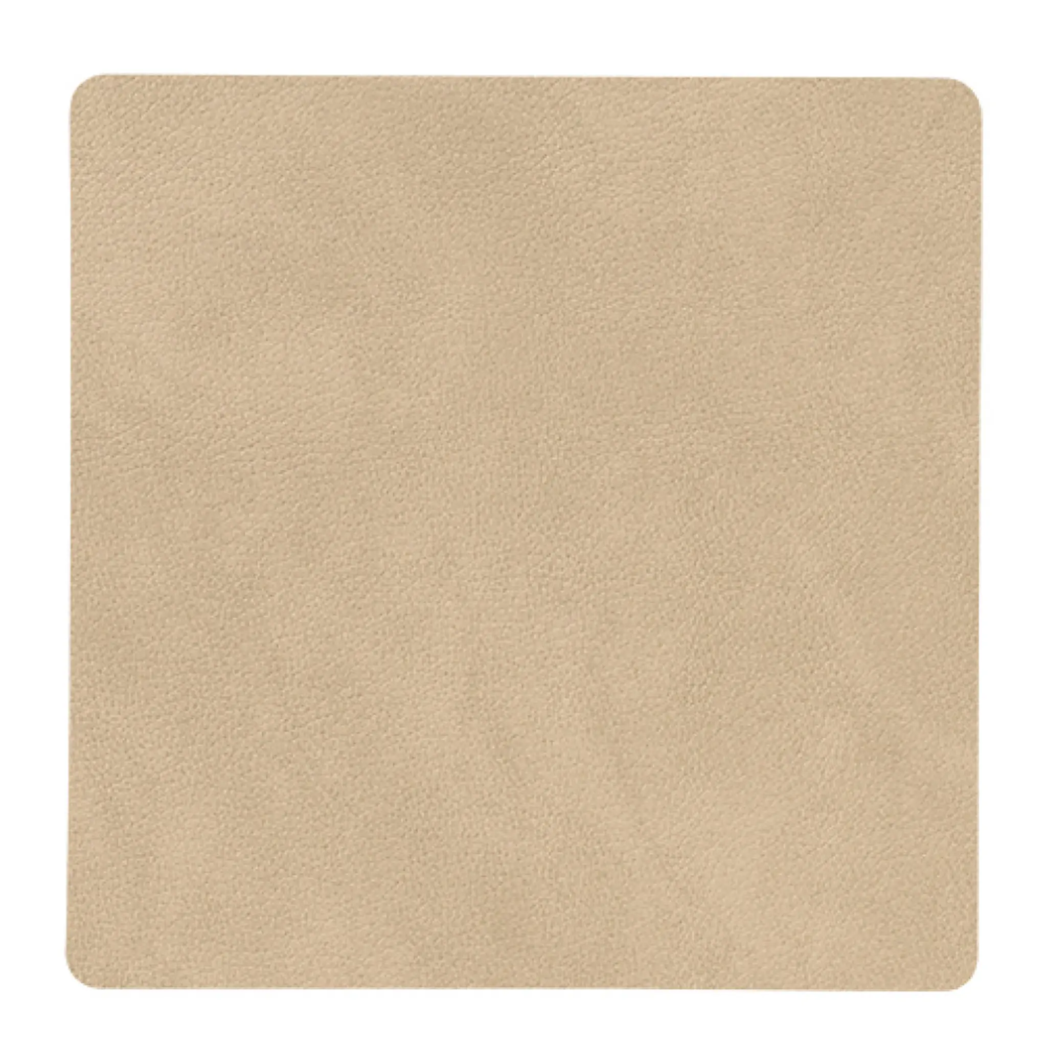 LIND DNA Nupo Square Glasunderlägg 10x10 cm Sand