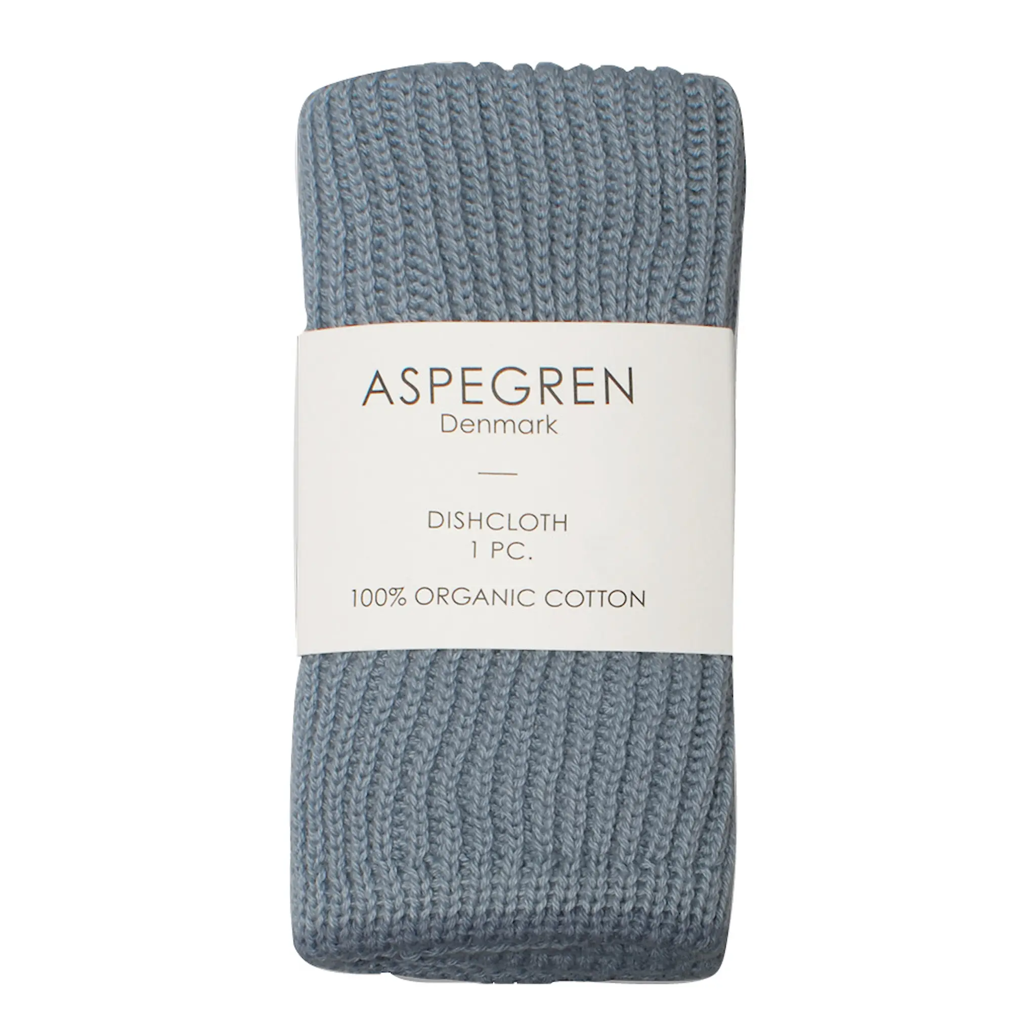 Aspegren Ripple disktrasa stickad 26x26 cm pale blue