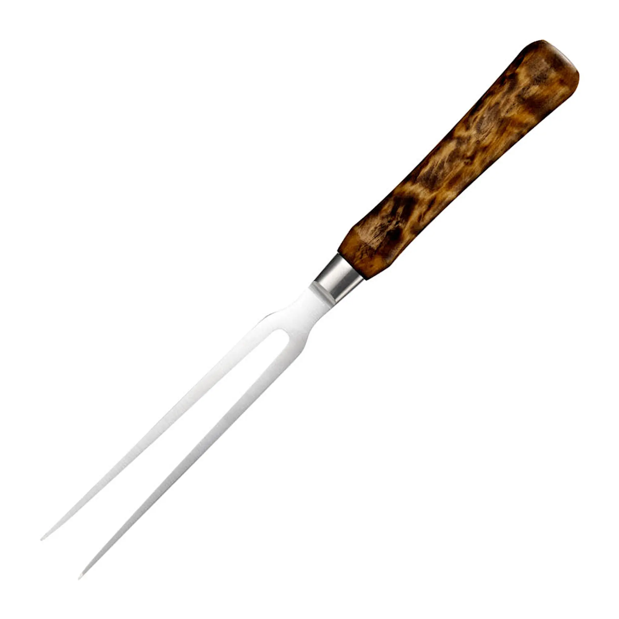 Brusletto Hunter Premium Chef tranchergaffel 32,5 cm masurbjörk