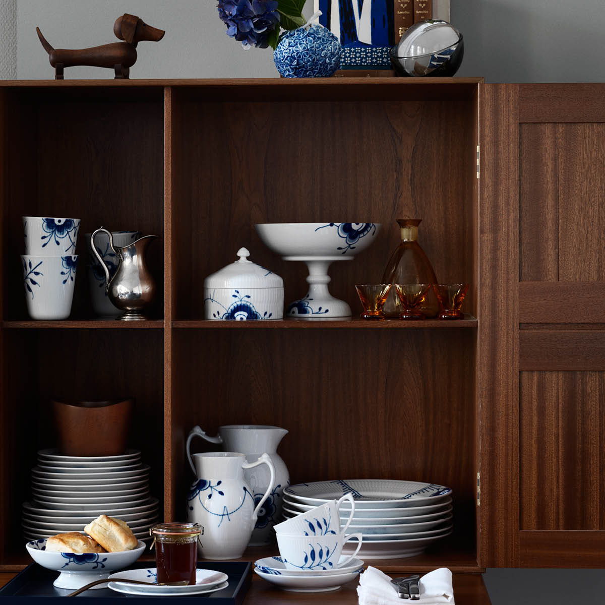 Royal Copenhagen Blue Fluted Mega Kanna 38 cl