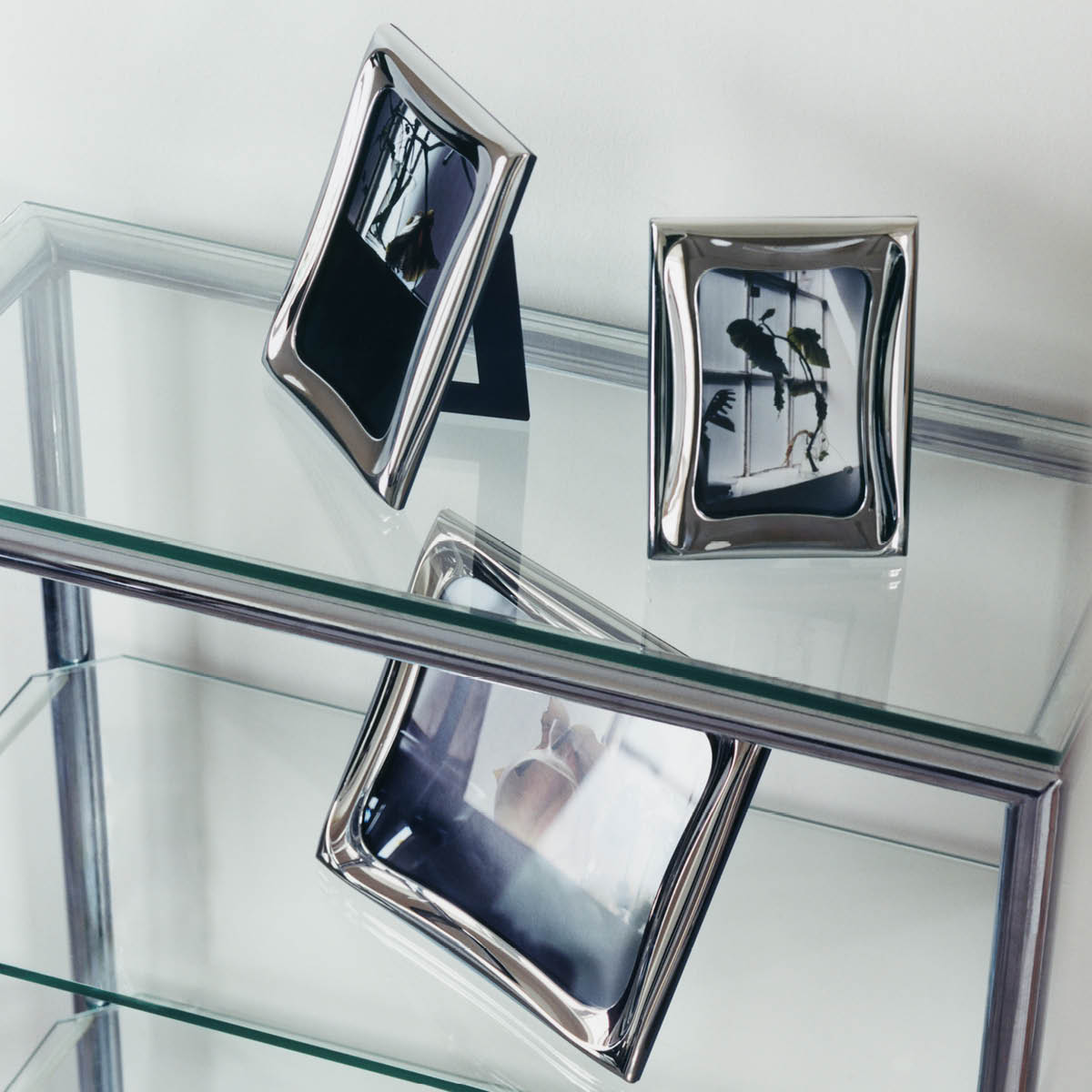 Georg Jensen Cobra bilderamme 25x20 cm stål