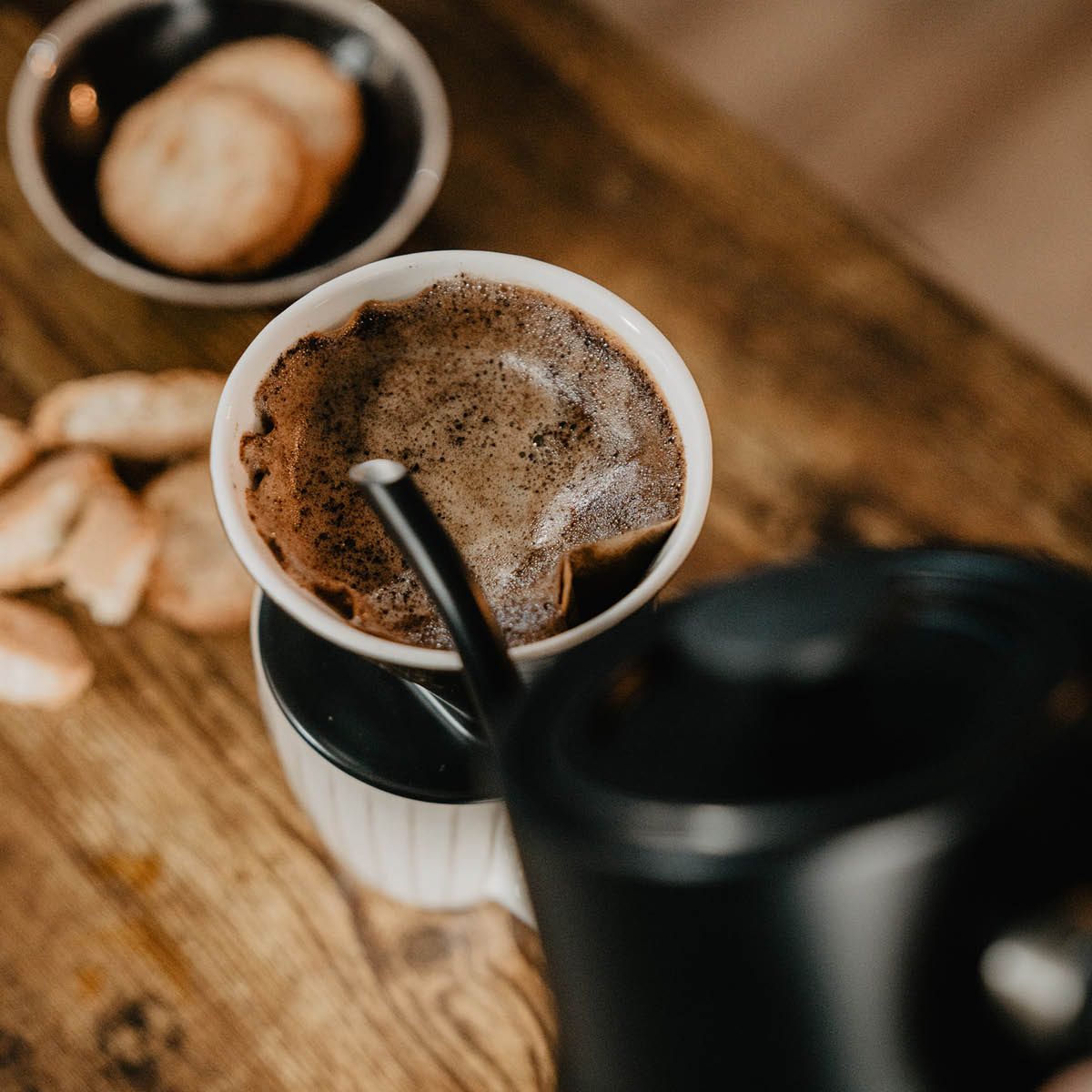 Gastroback Design Pour Over vattenkokare stål