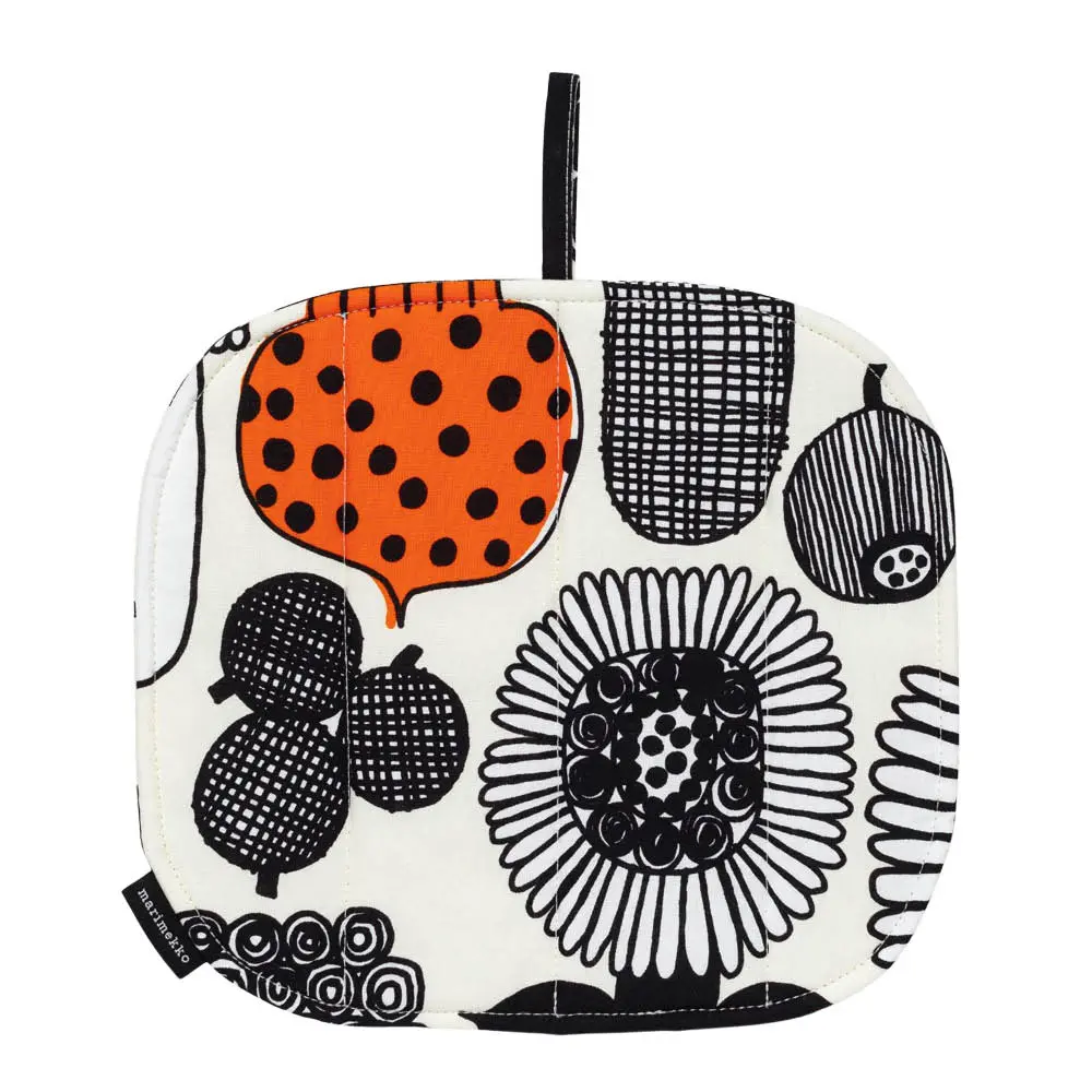 Puutarhurin Parhaat gryteklut 22x22 cm hvit/svart/oransje