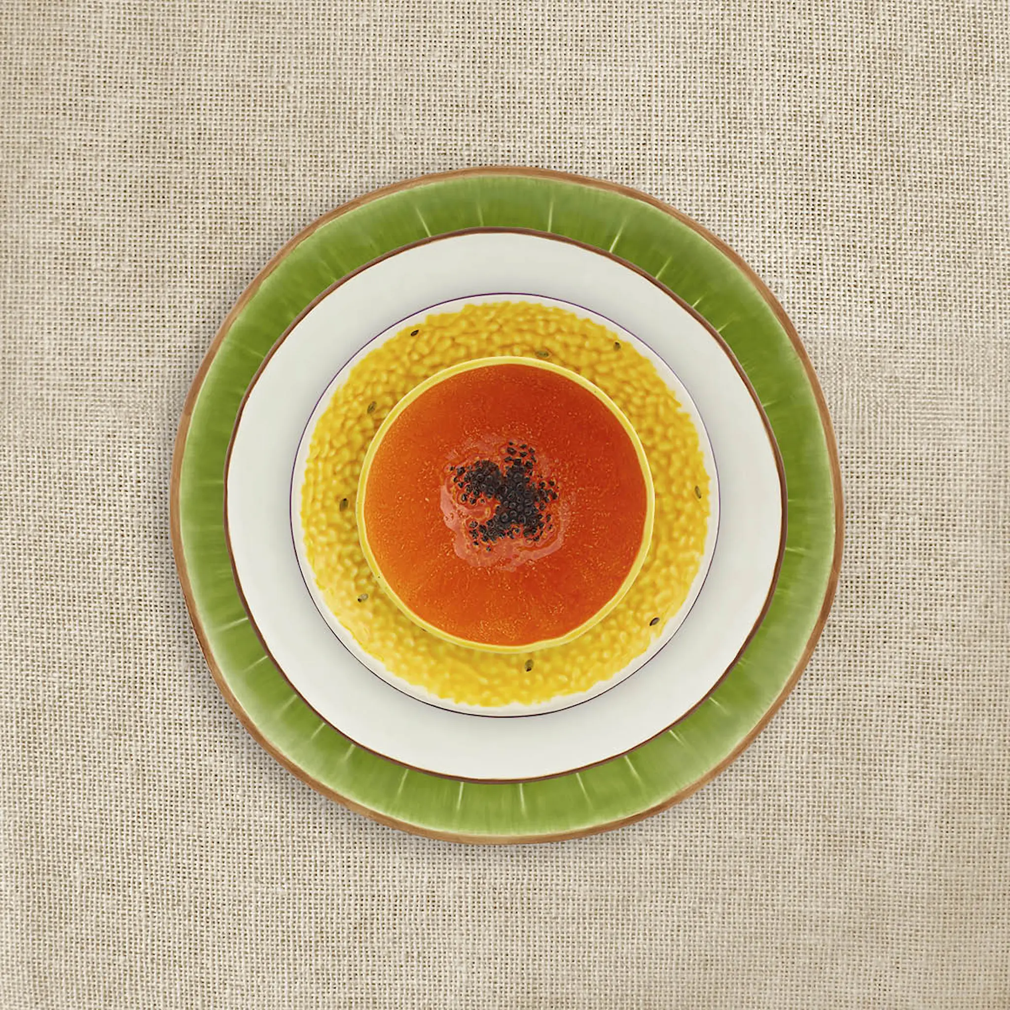 Bordallo Pinheiro Tropical Fruits skål 50 cl papaya