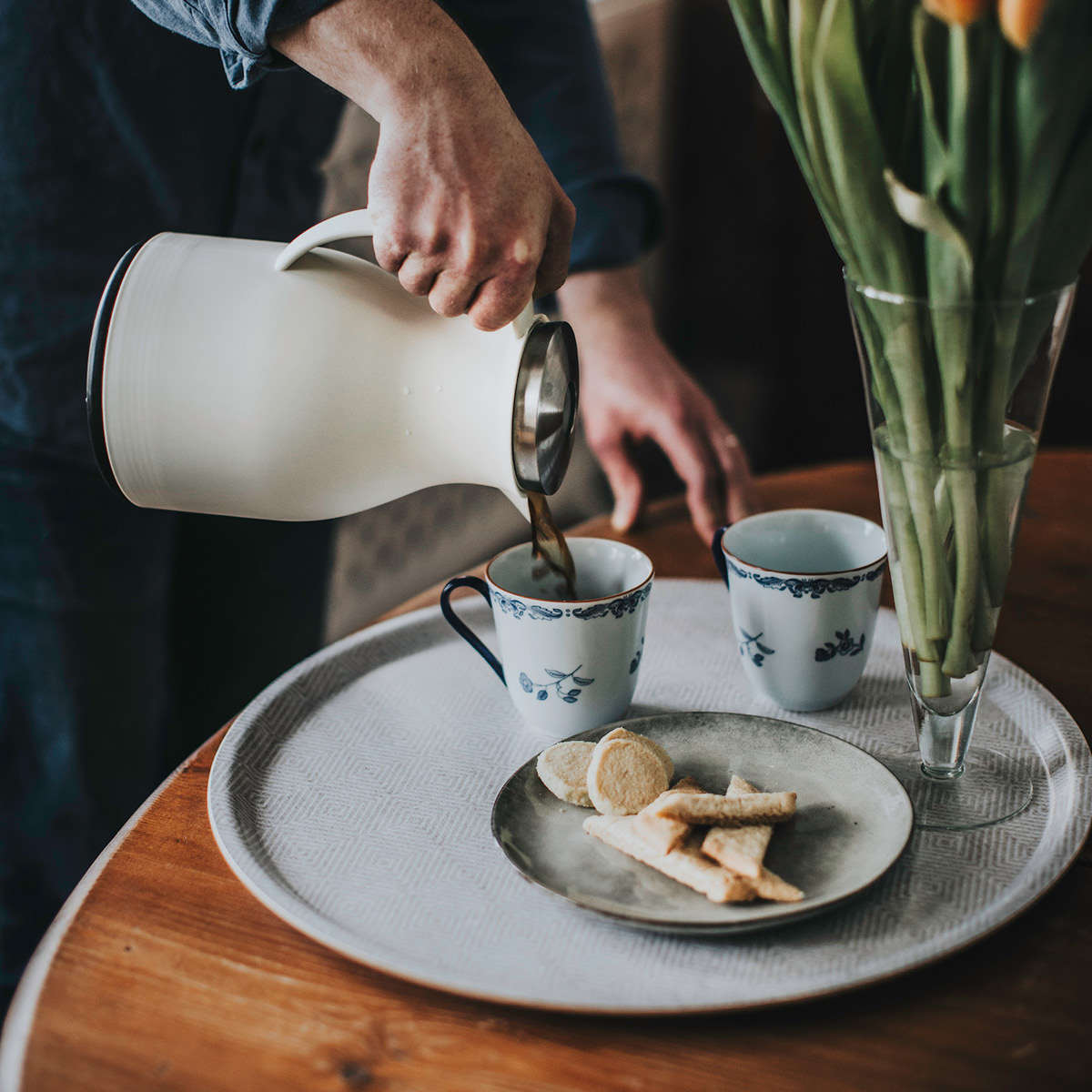 Dorre Tilly Termoskannu 1 L Valkoinen